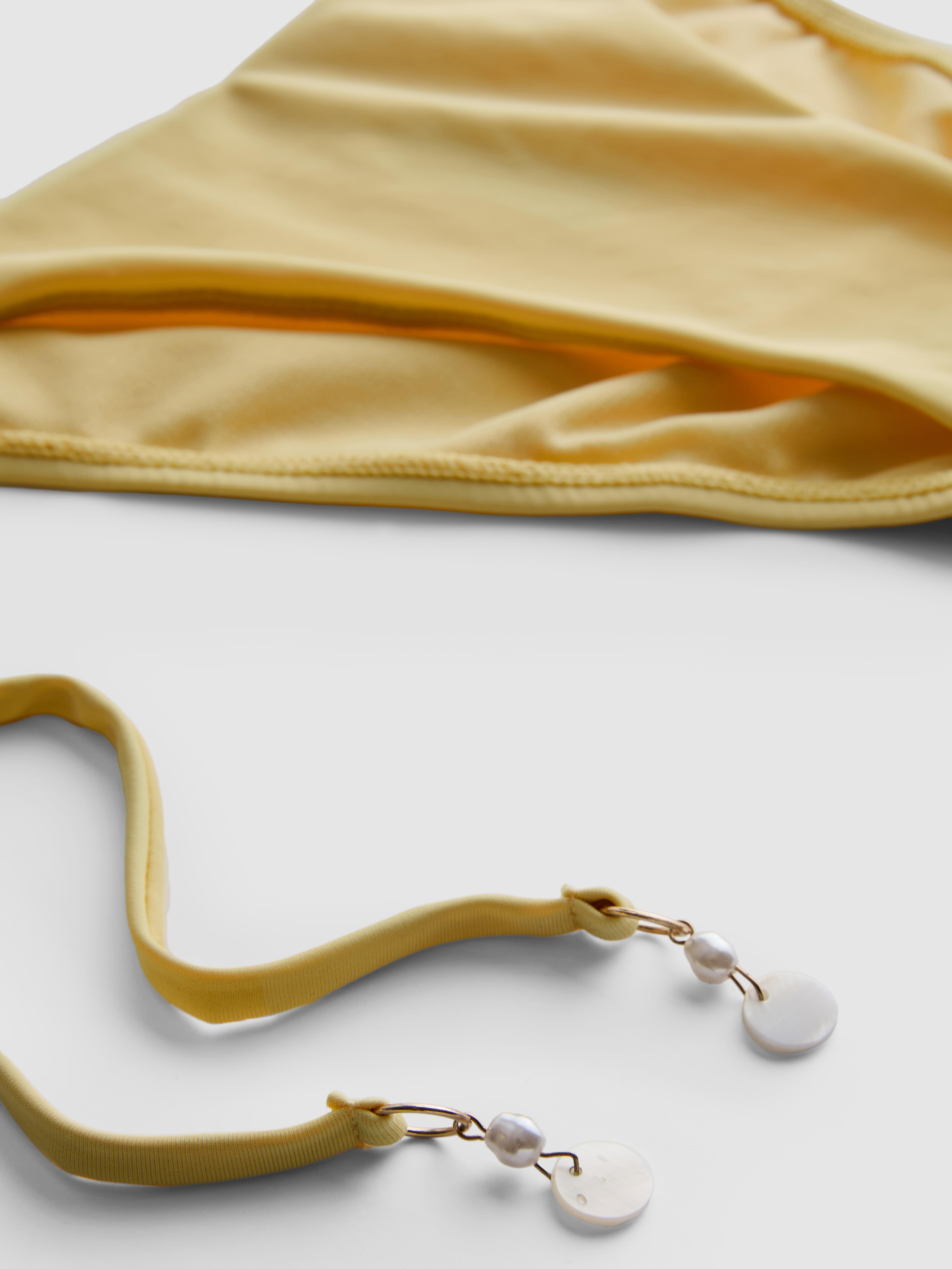 Pearl Starfish Side-Tie Bikini Bottoms