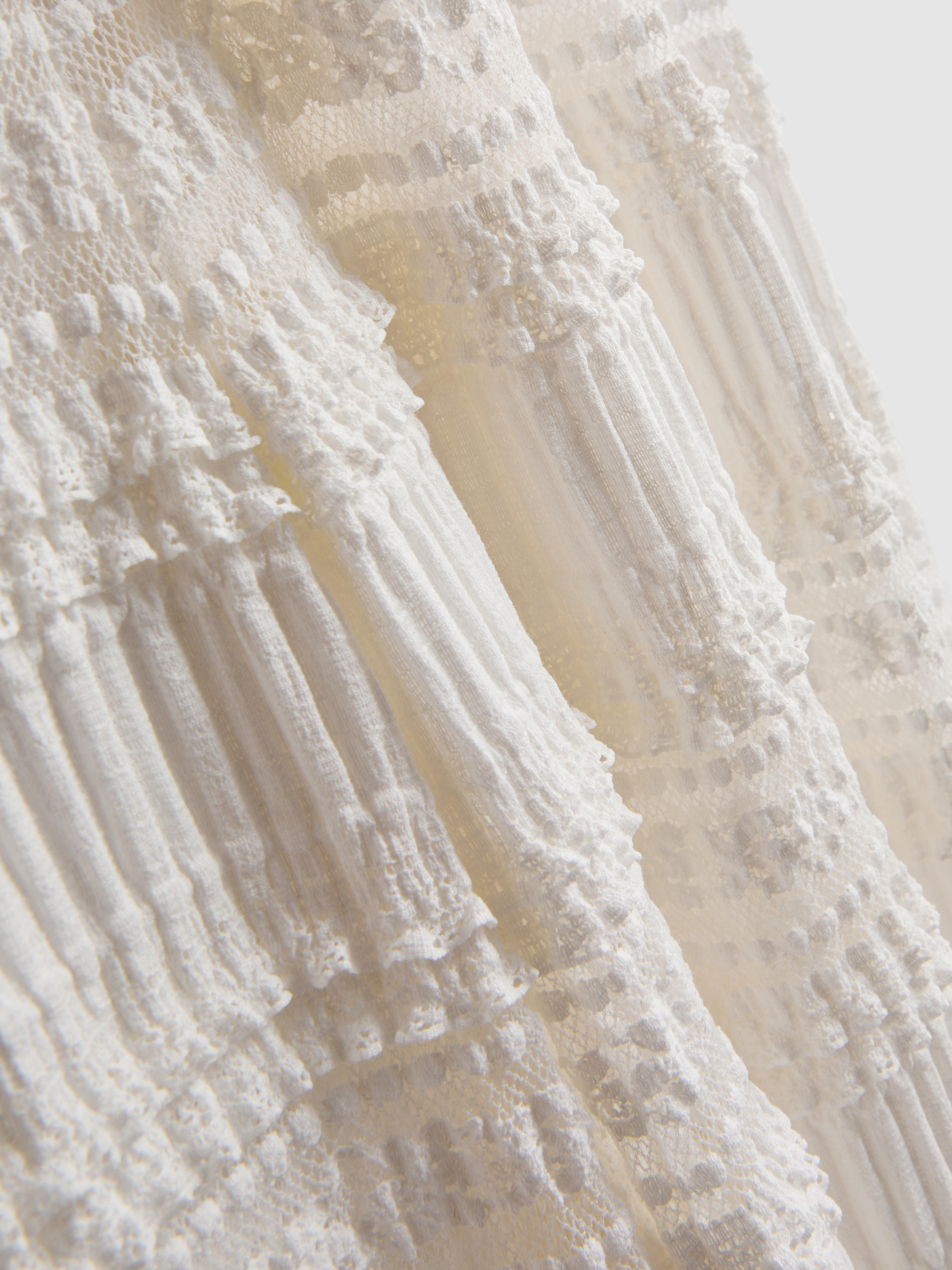 Sheer Frill Beach Pants