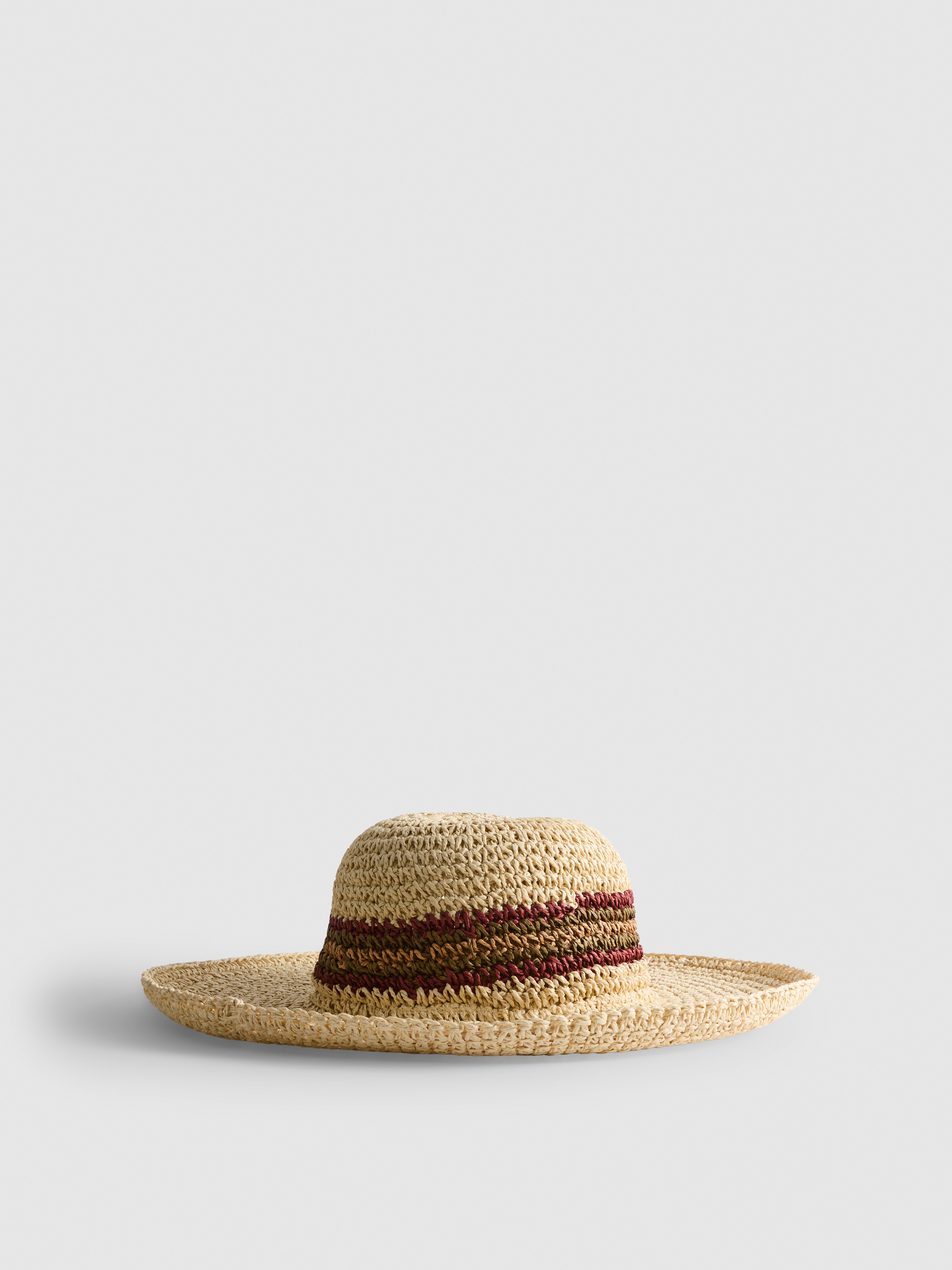 Wide Brimmed Straw Hat
