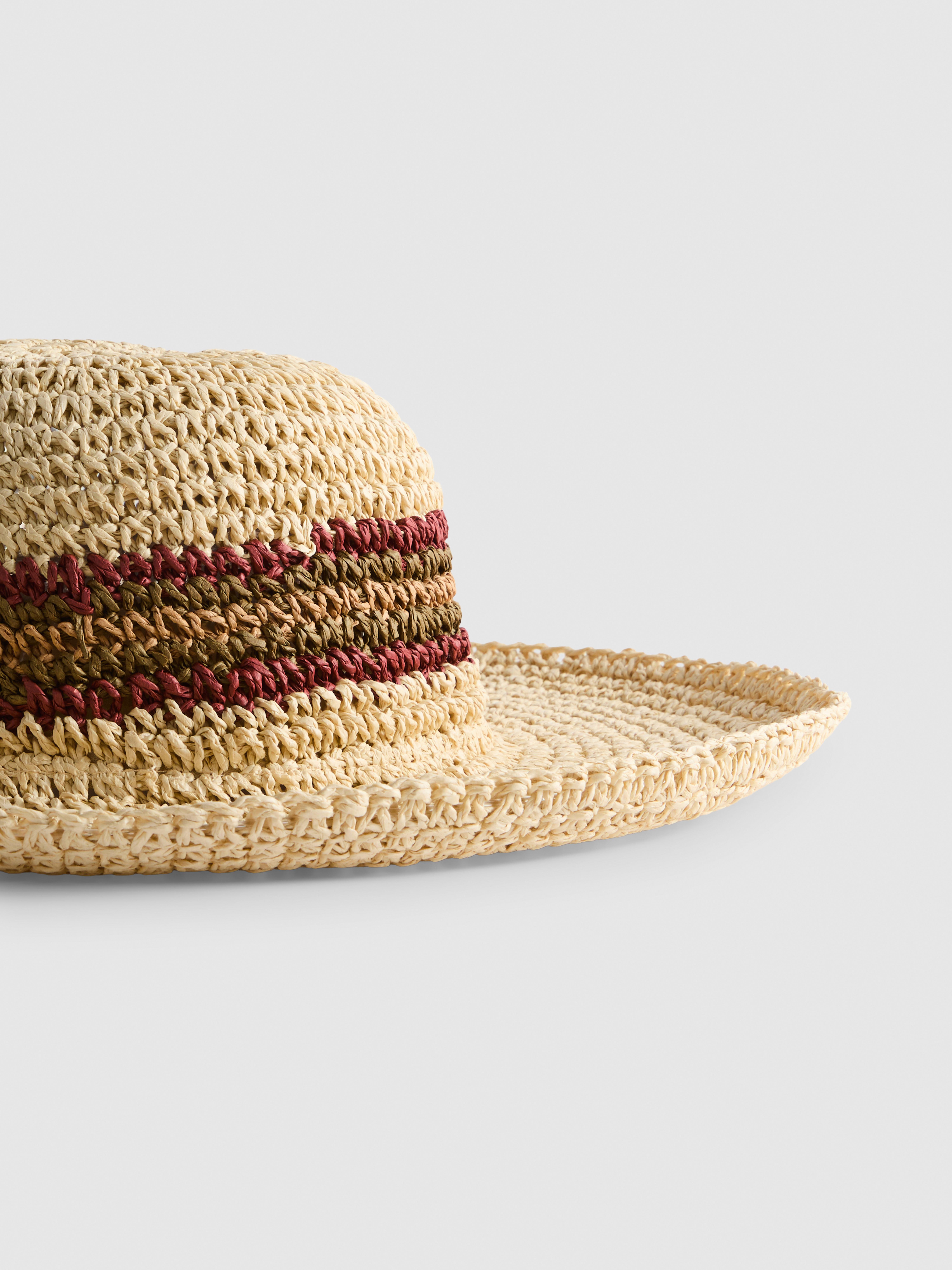 Wide Brimmed Straw Hat