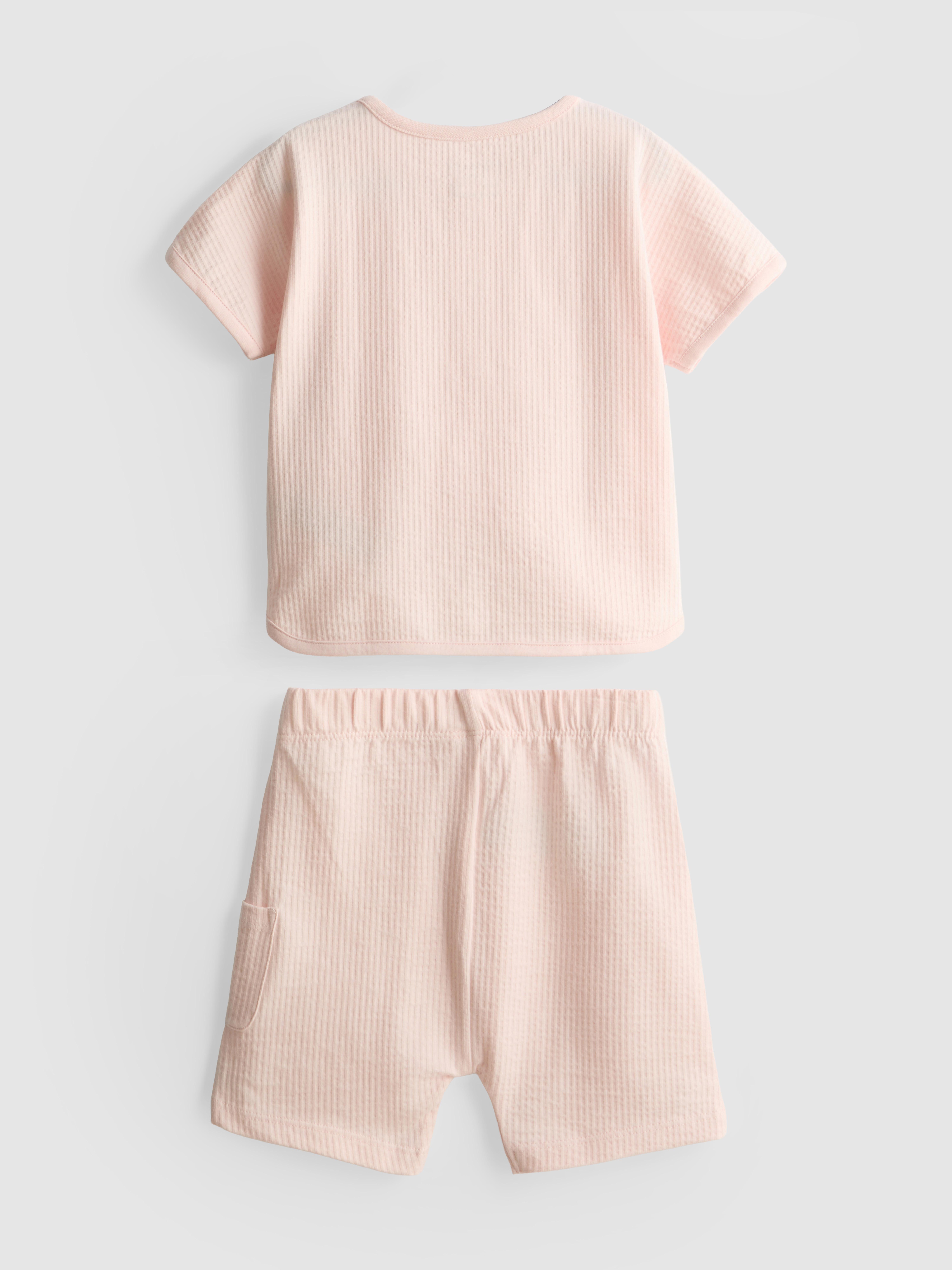 0–18 mois | Chemise et short en crêpe nouveau-né