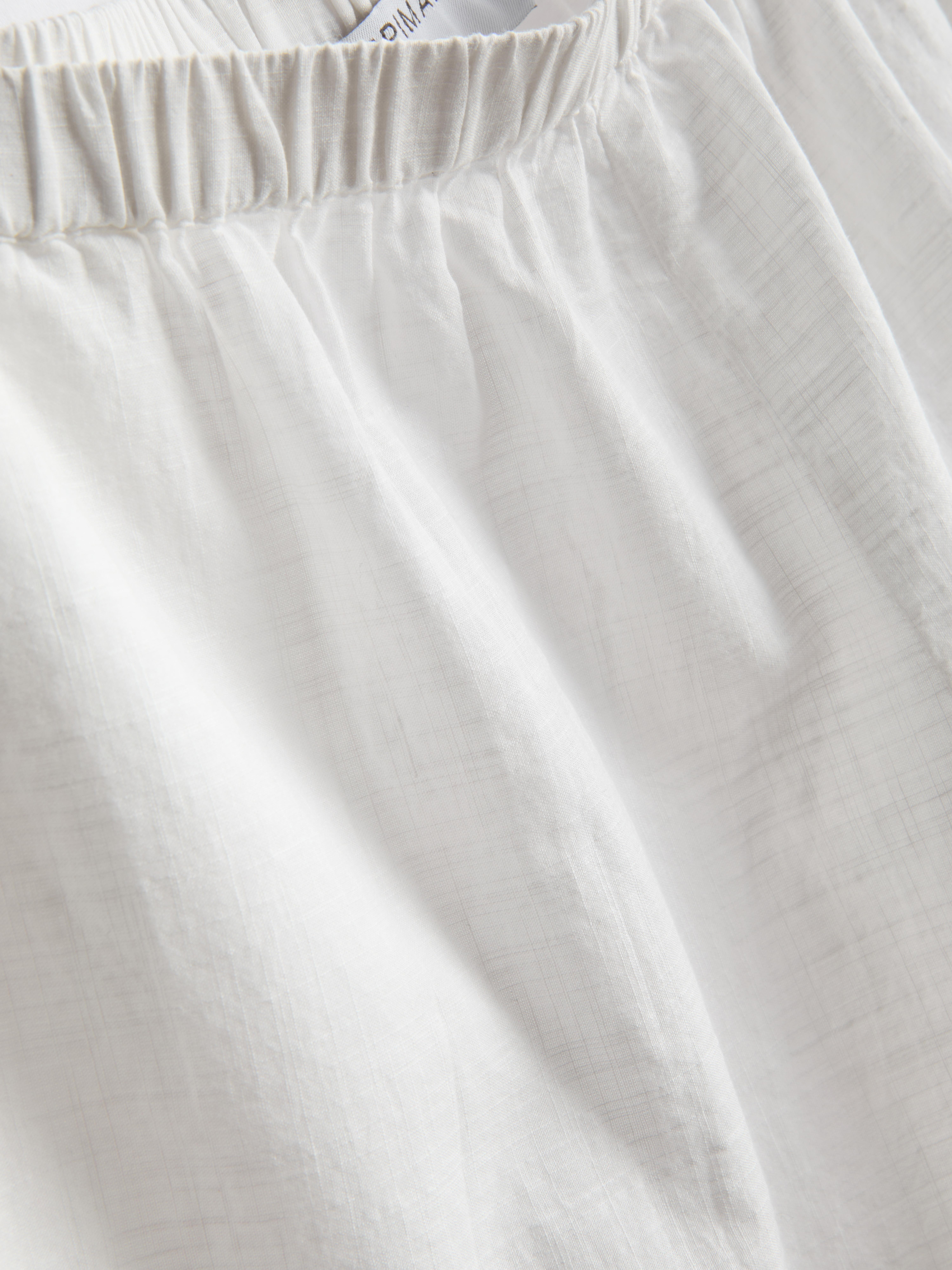 Cotton Shell Cut-Out Beach Shorts