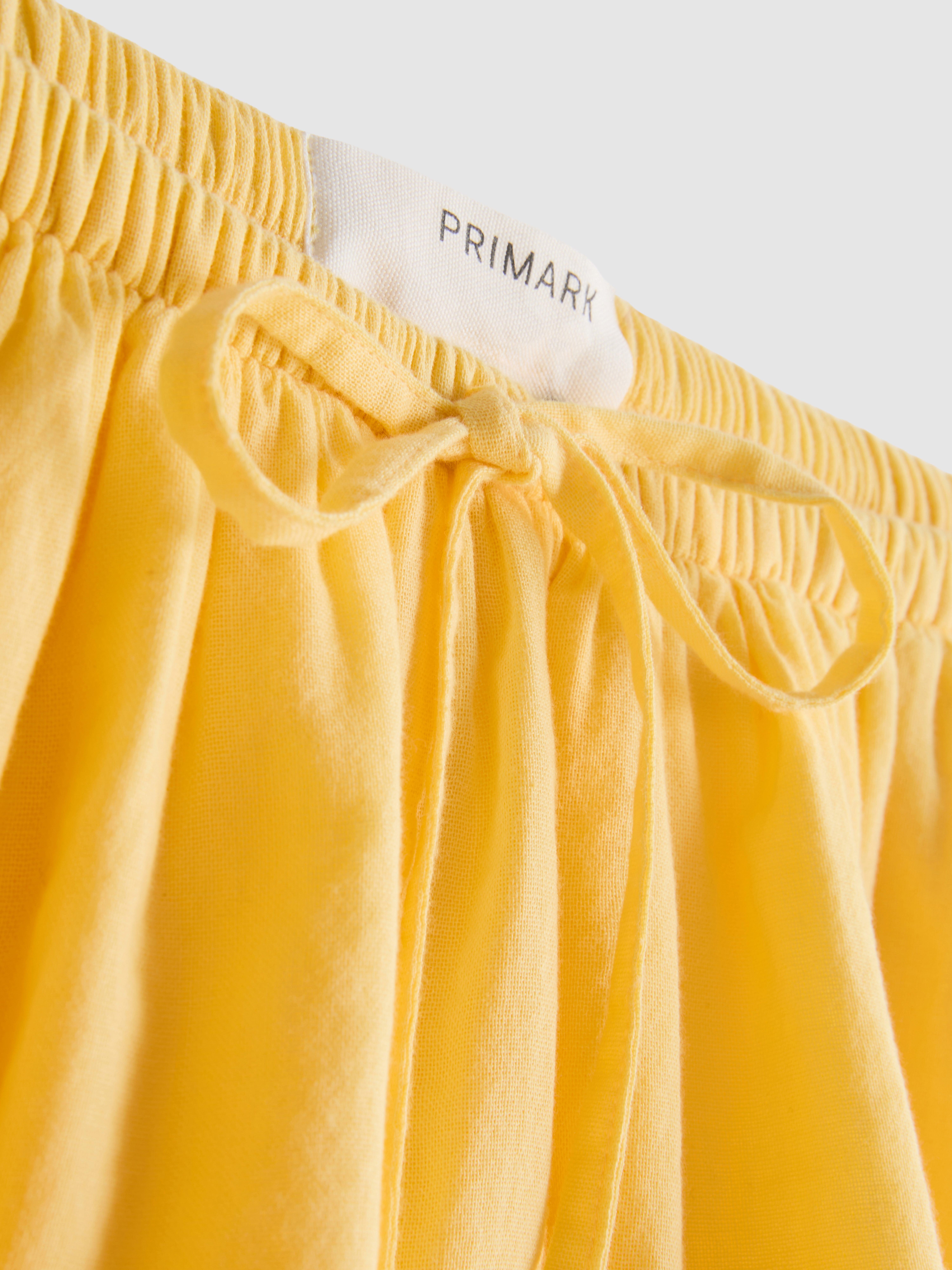 Cotton Tiered Frill Mini Skirt
