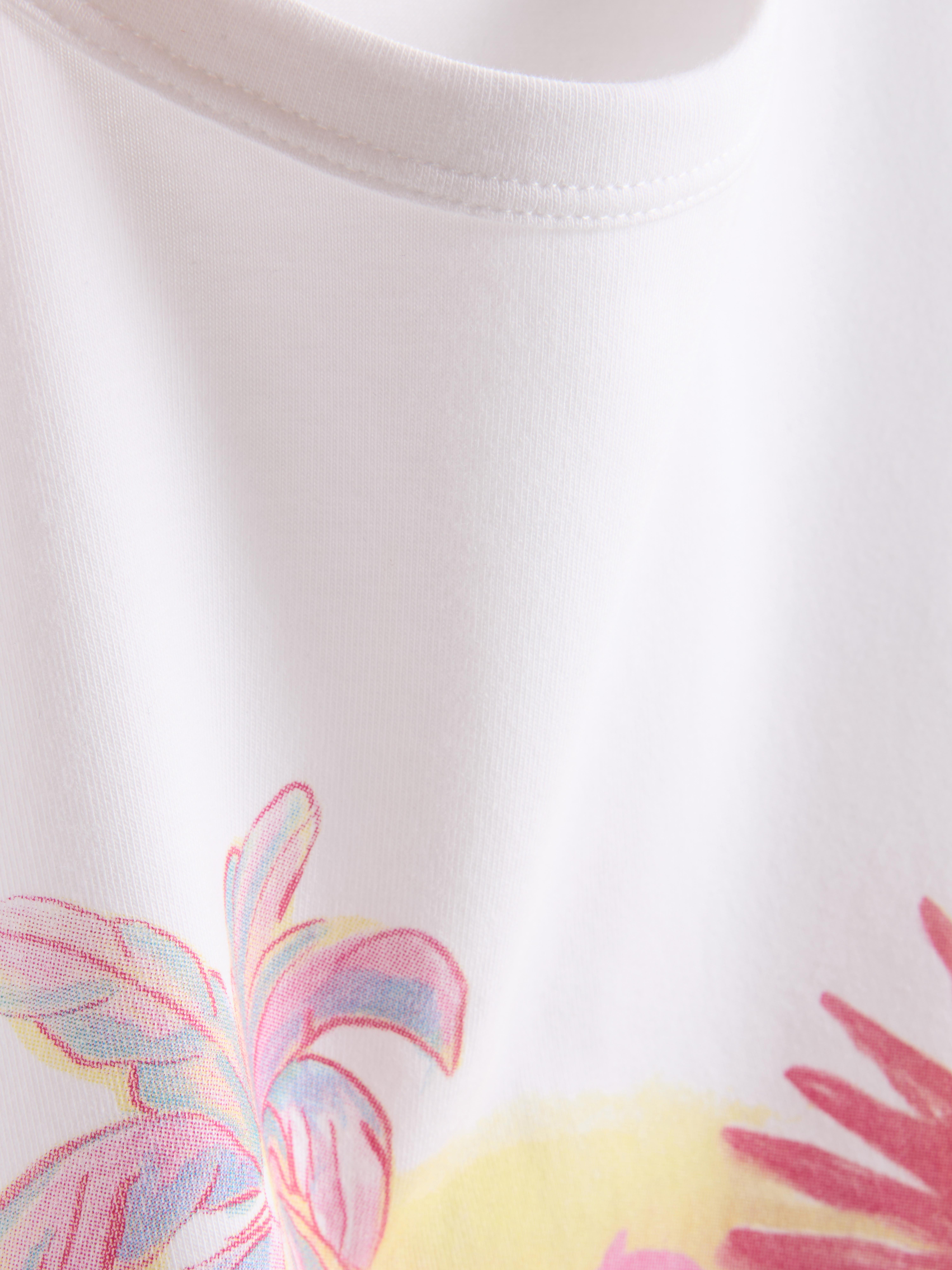 Baby-T-Shirt mit hohem Baumwollanteil Paradies-Print