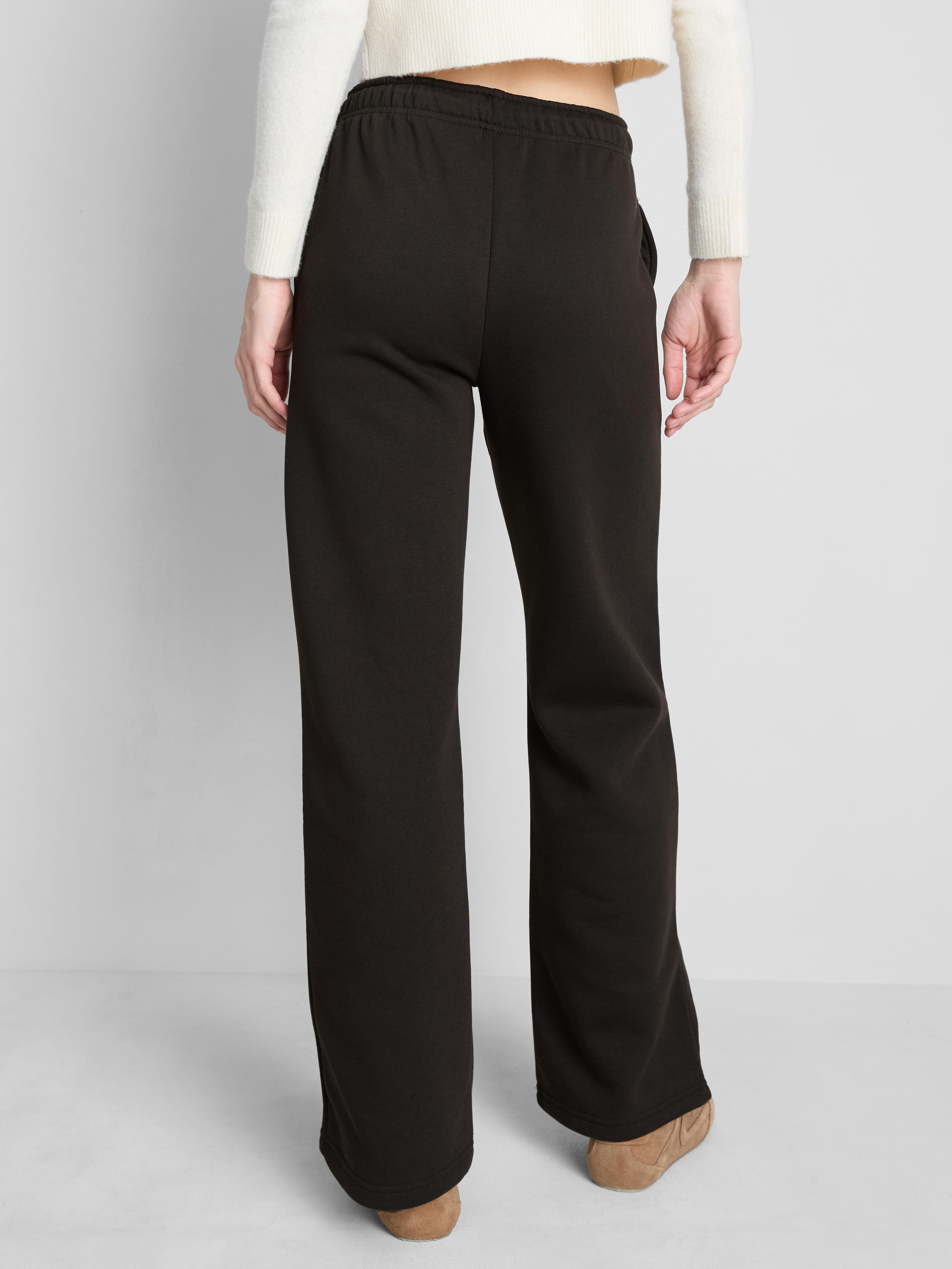 Cotton Blend Straight Leg Joggers