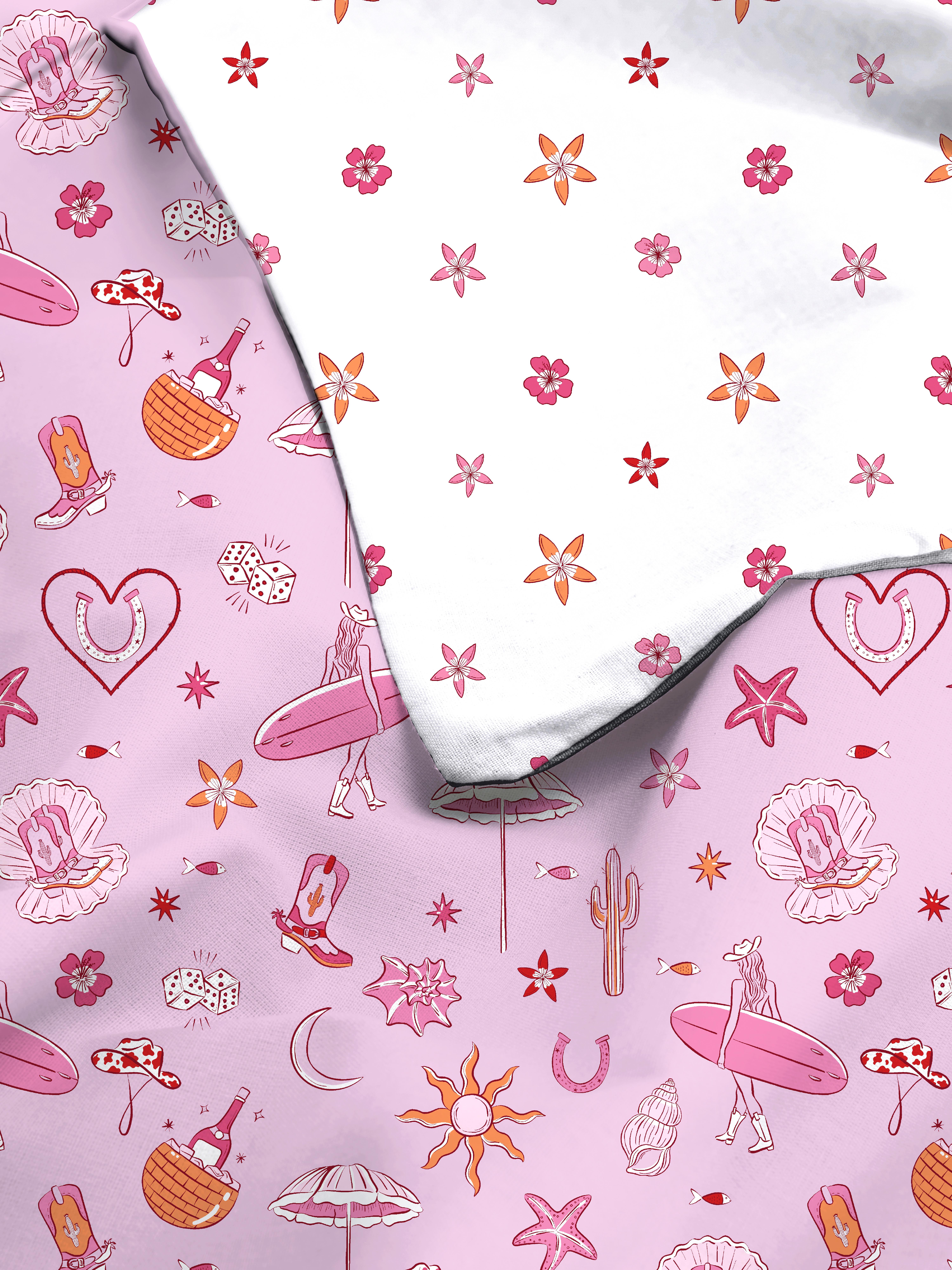 Coastal Cowgirl Bedding Set