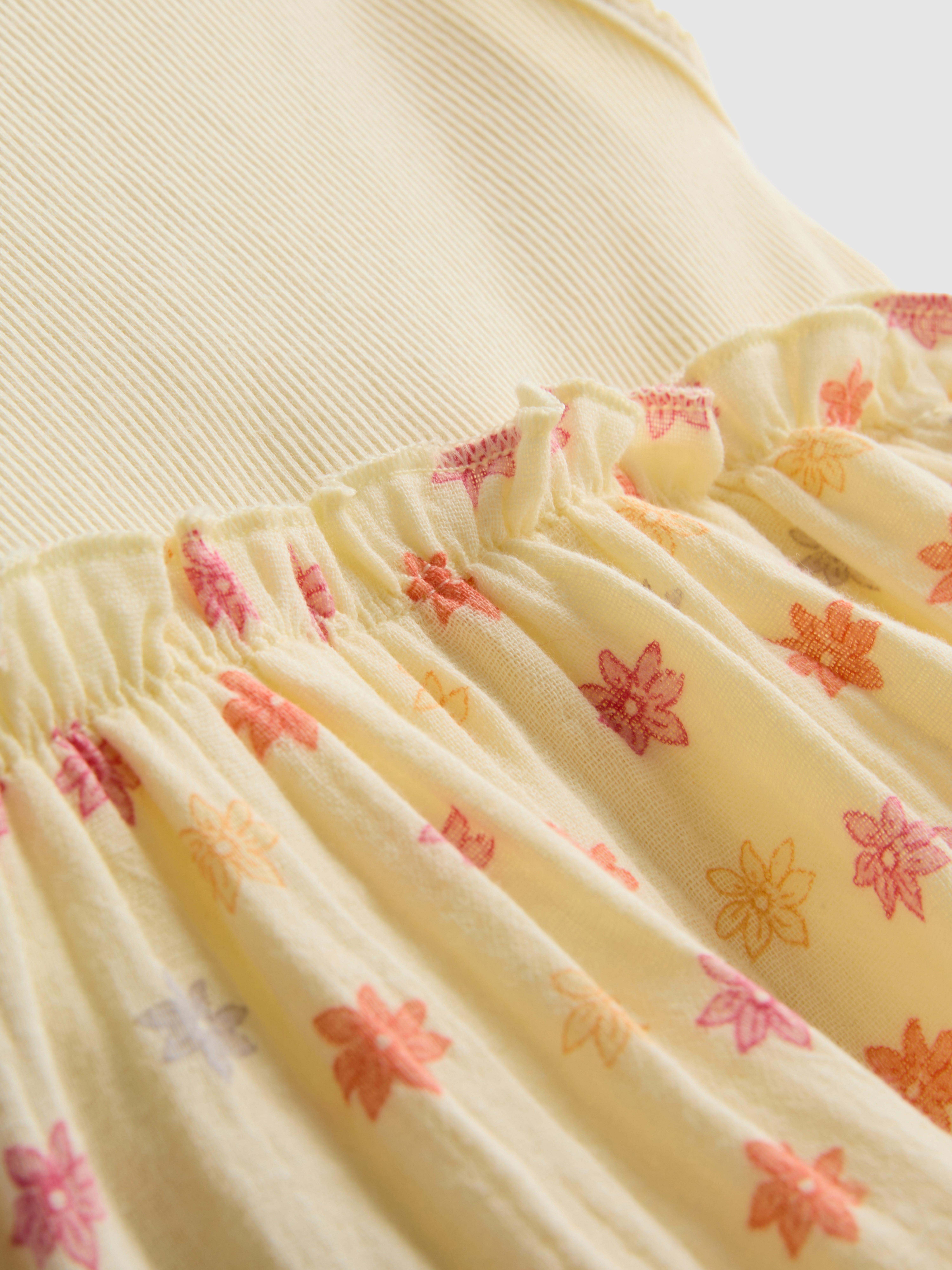 0-18mths | Ribbed Newborn Smock Dress