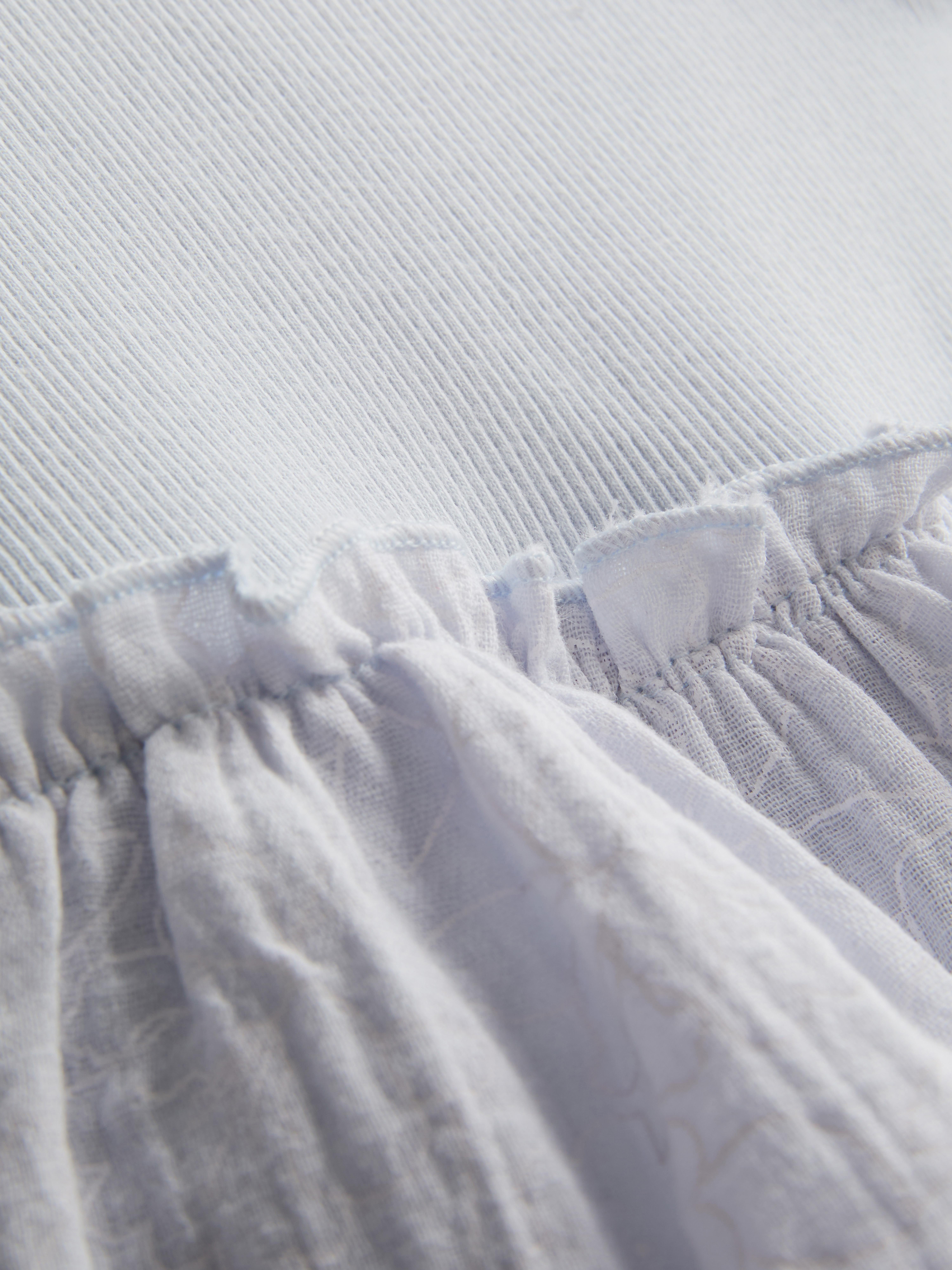 0-18mths | Ribbed Newborn Smock Dress