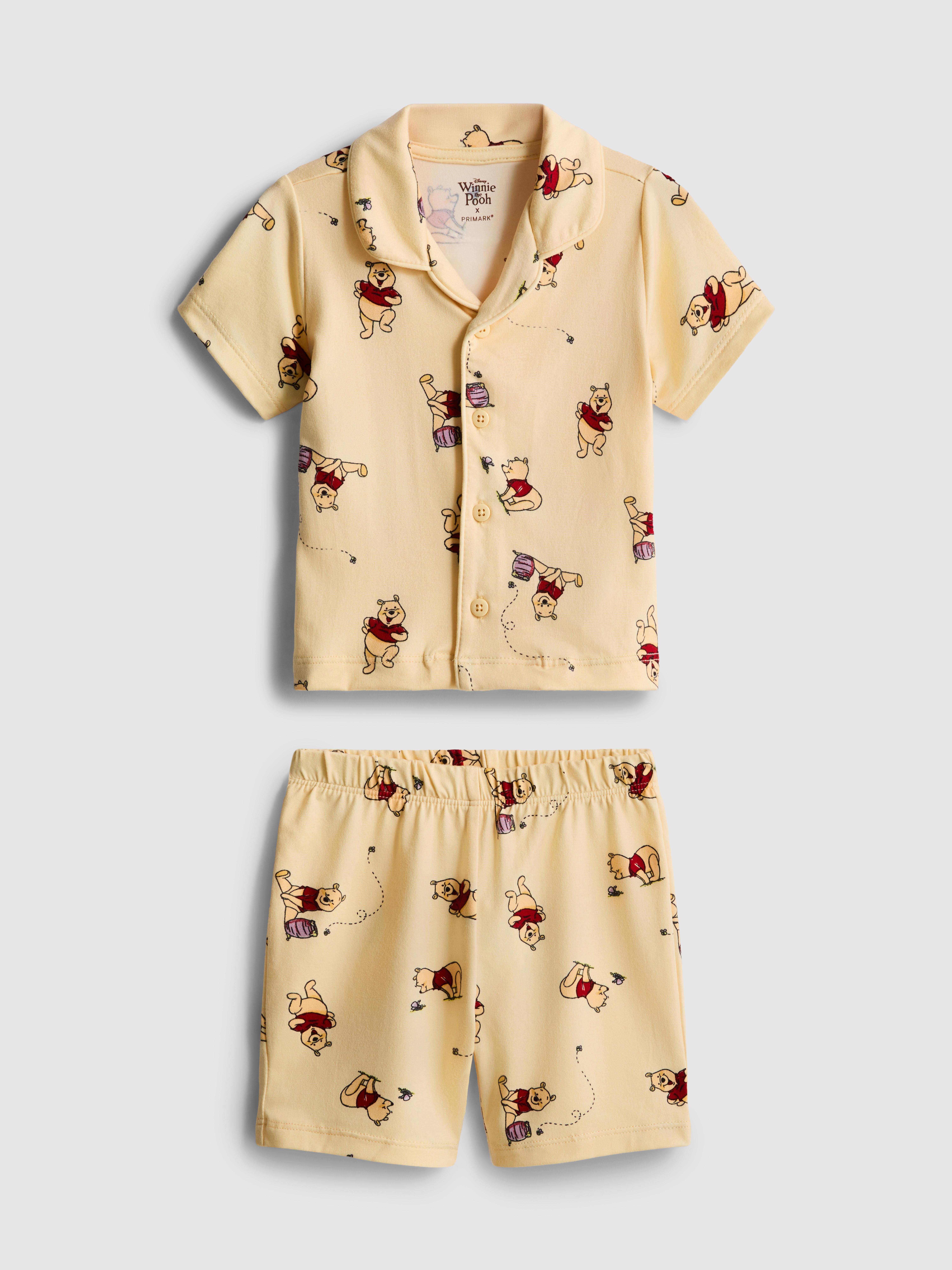 0–36 mois | Pyjama à col à revers Winnie l'ourson