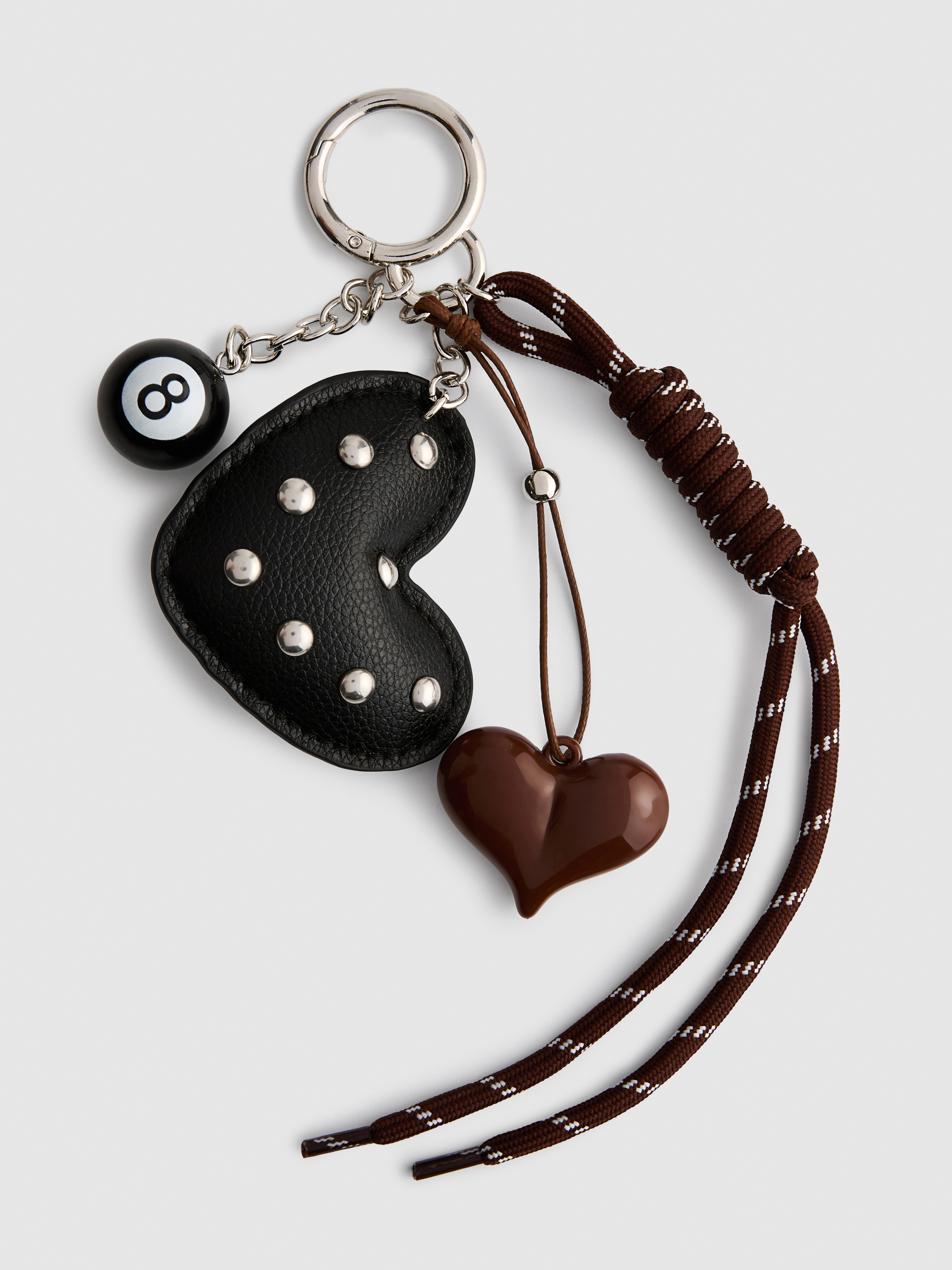 Heart Charm Keyring