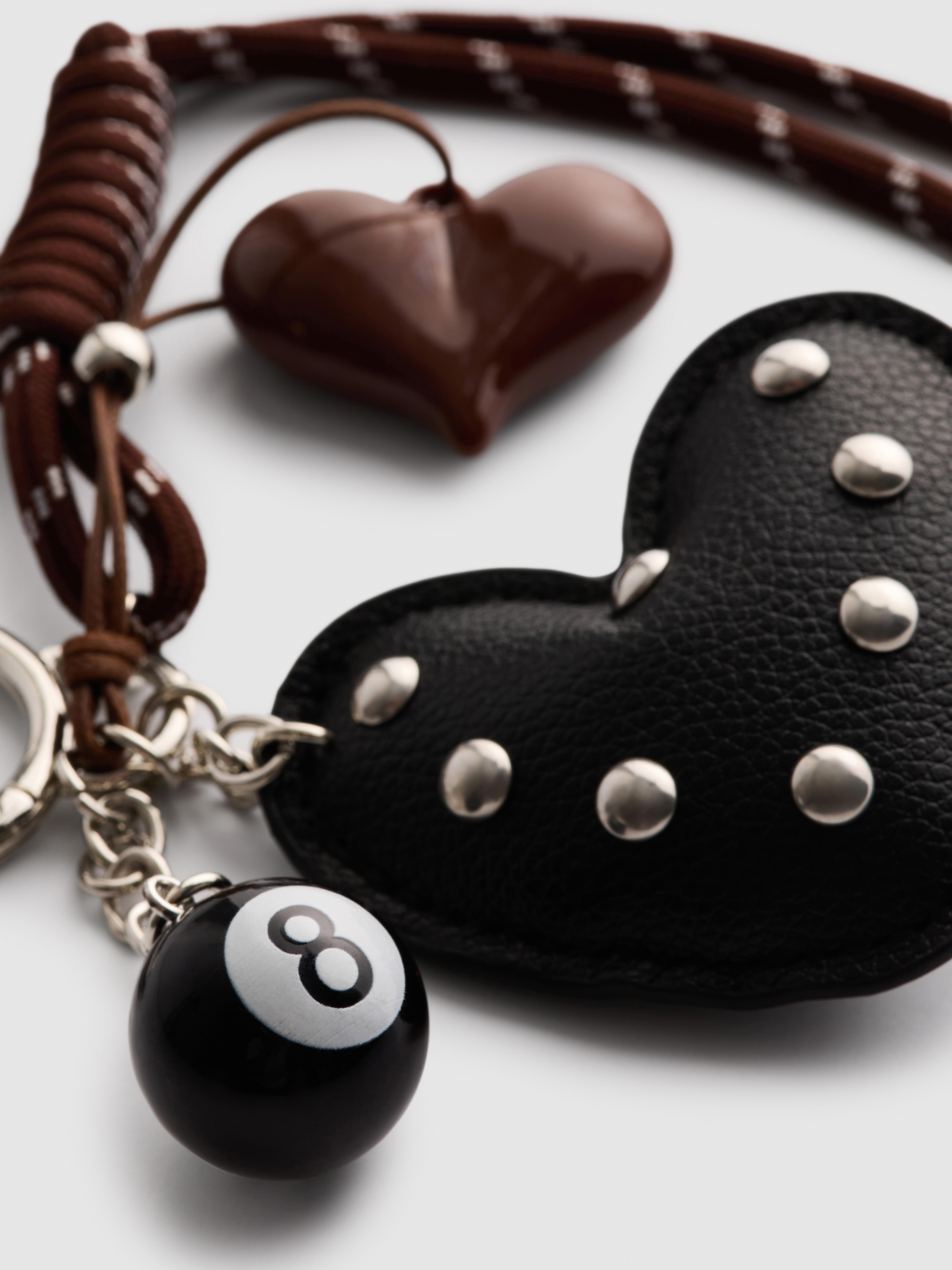 Heart Charm Keyring