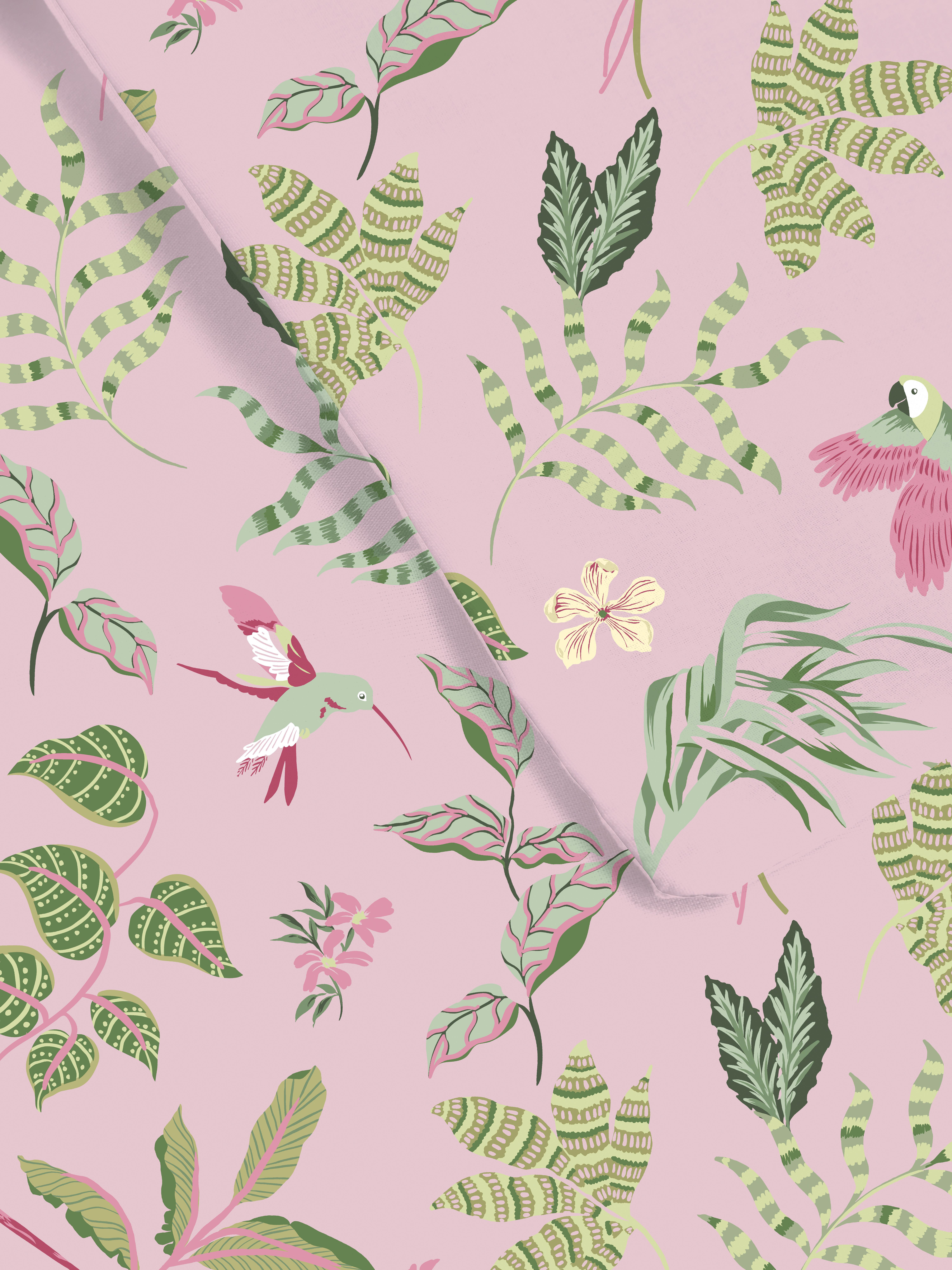 Tropical Floral Single Duvet Cover Set