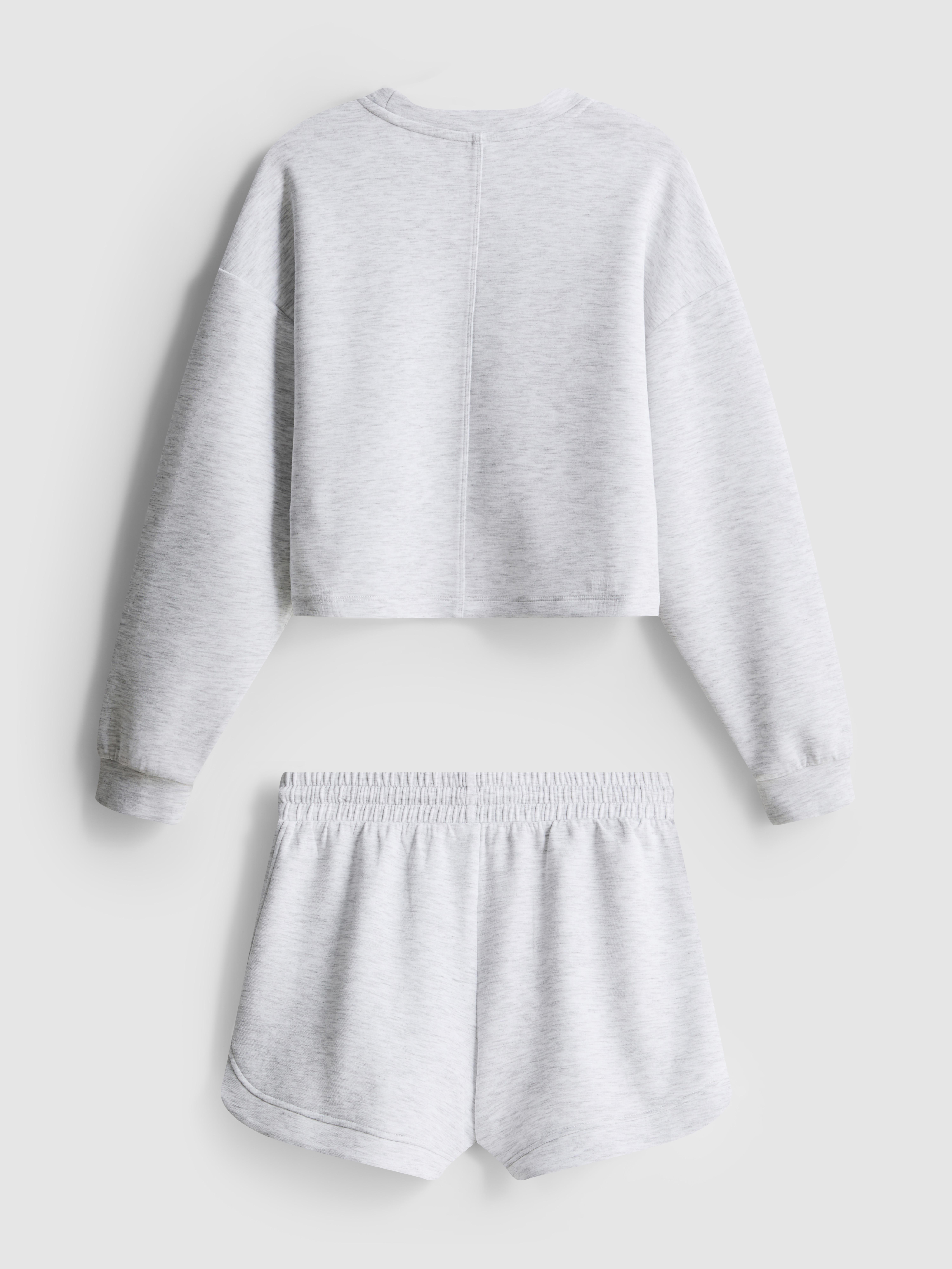 7-15 jr | Set van sweatshirt en hardloopshort