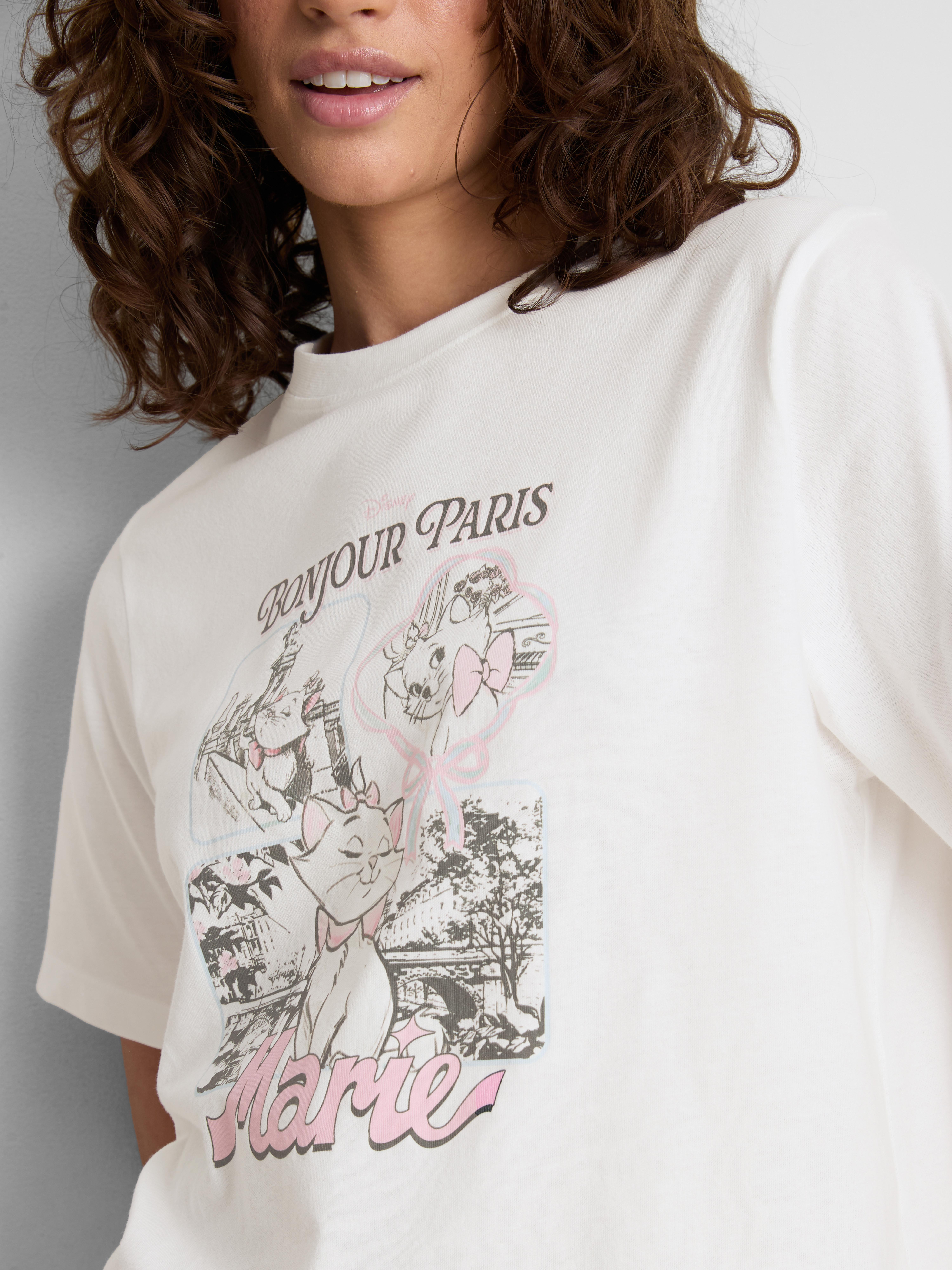Kurzer „Disney Aristocats Marie“ Schlafanzug mit Grafik