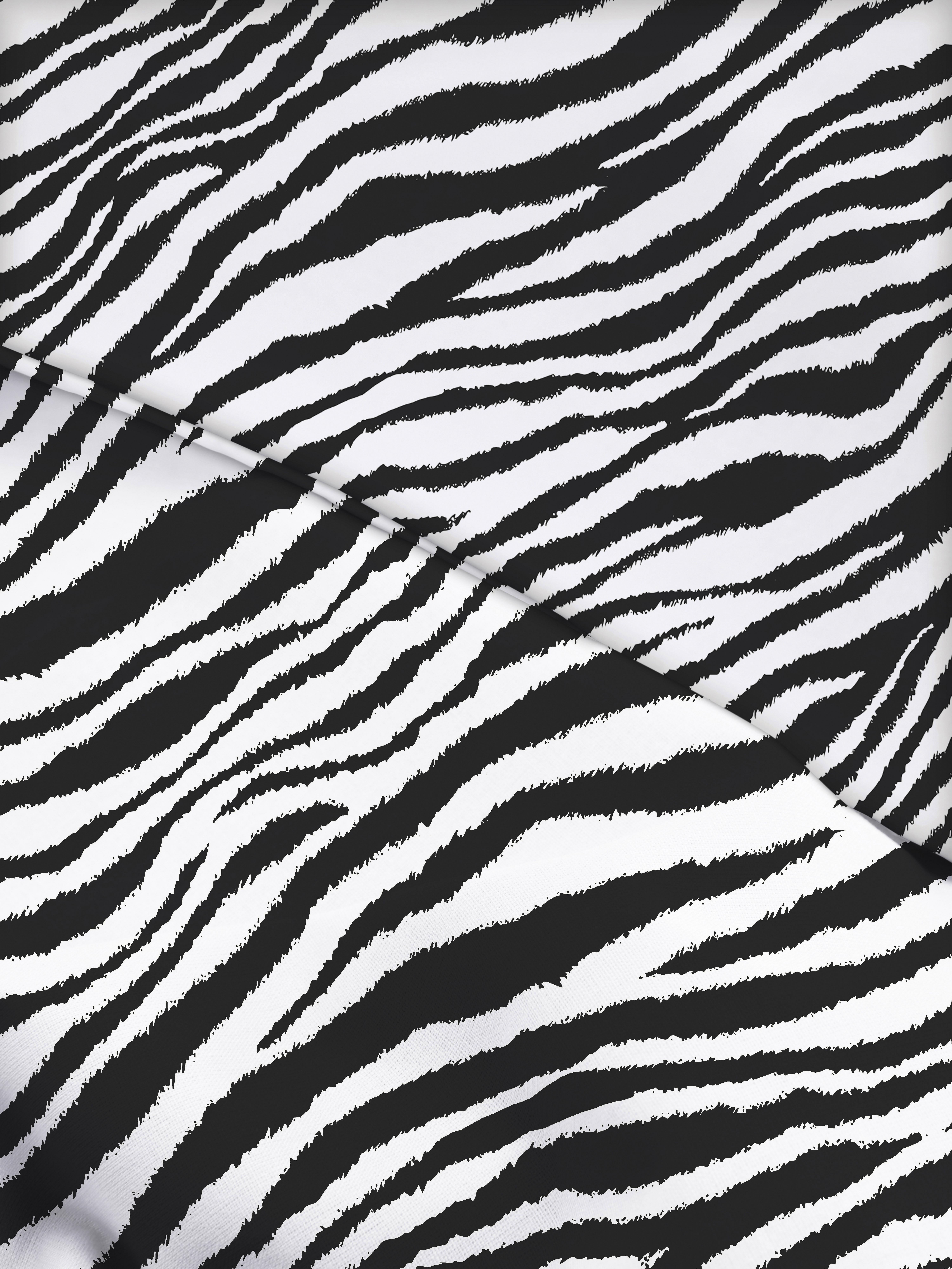 Dekbedovertrekset met zebraprint