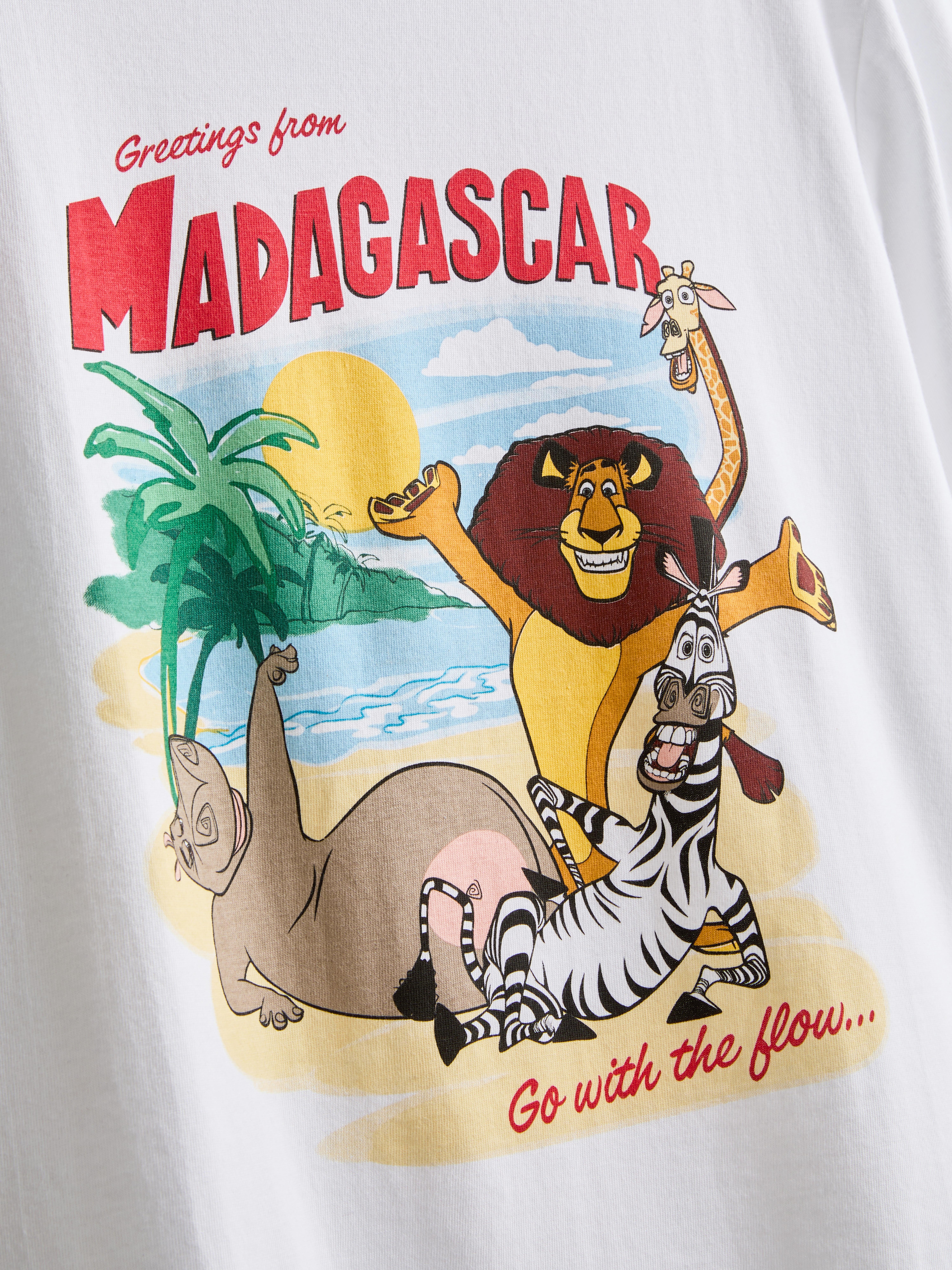 Madagascar Cotton Printed Shorty Pajamas