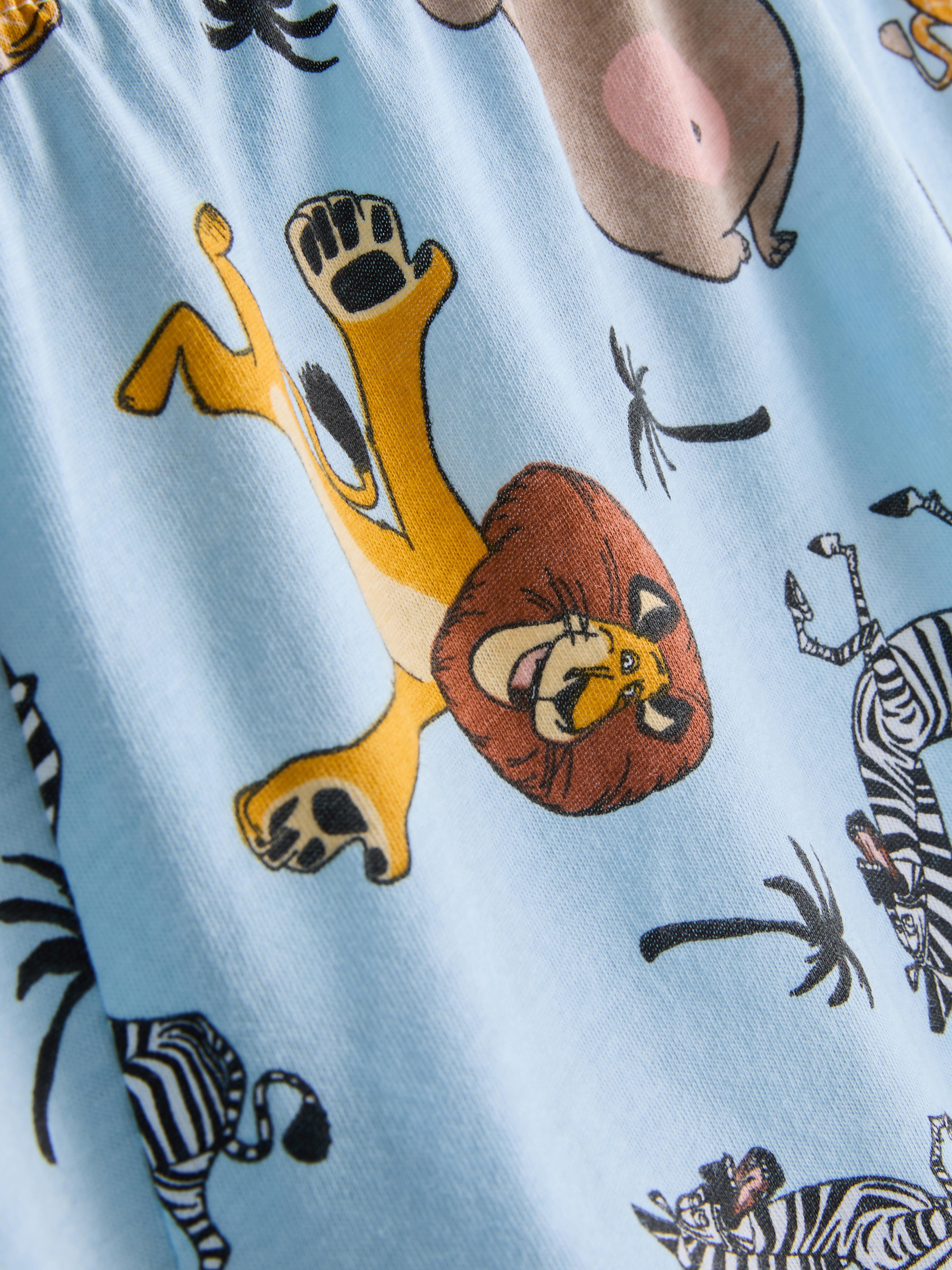 Madagascar Cotton Printed Shorty Pajamas