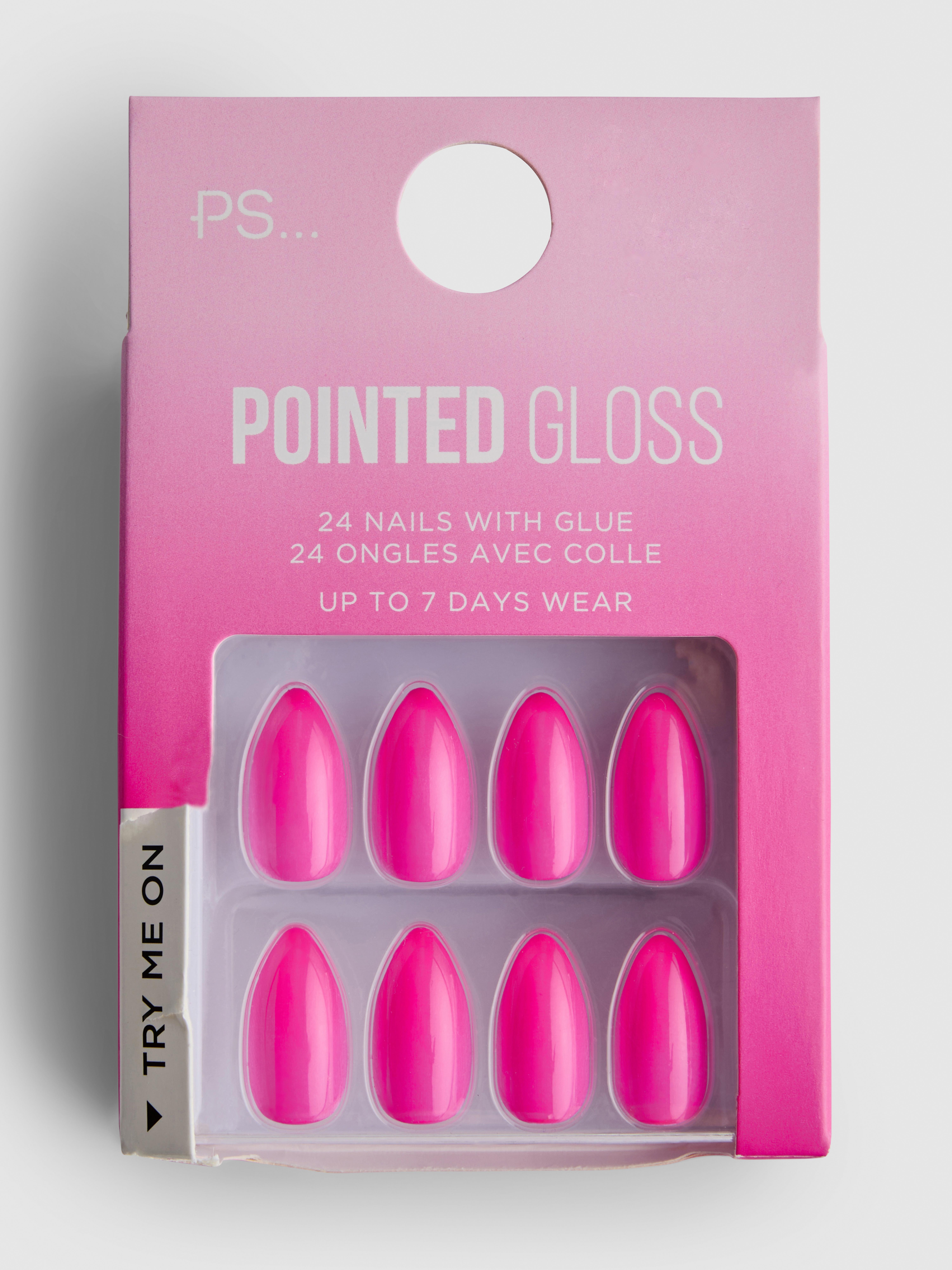 PS... Pointed Gloss False Nails