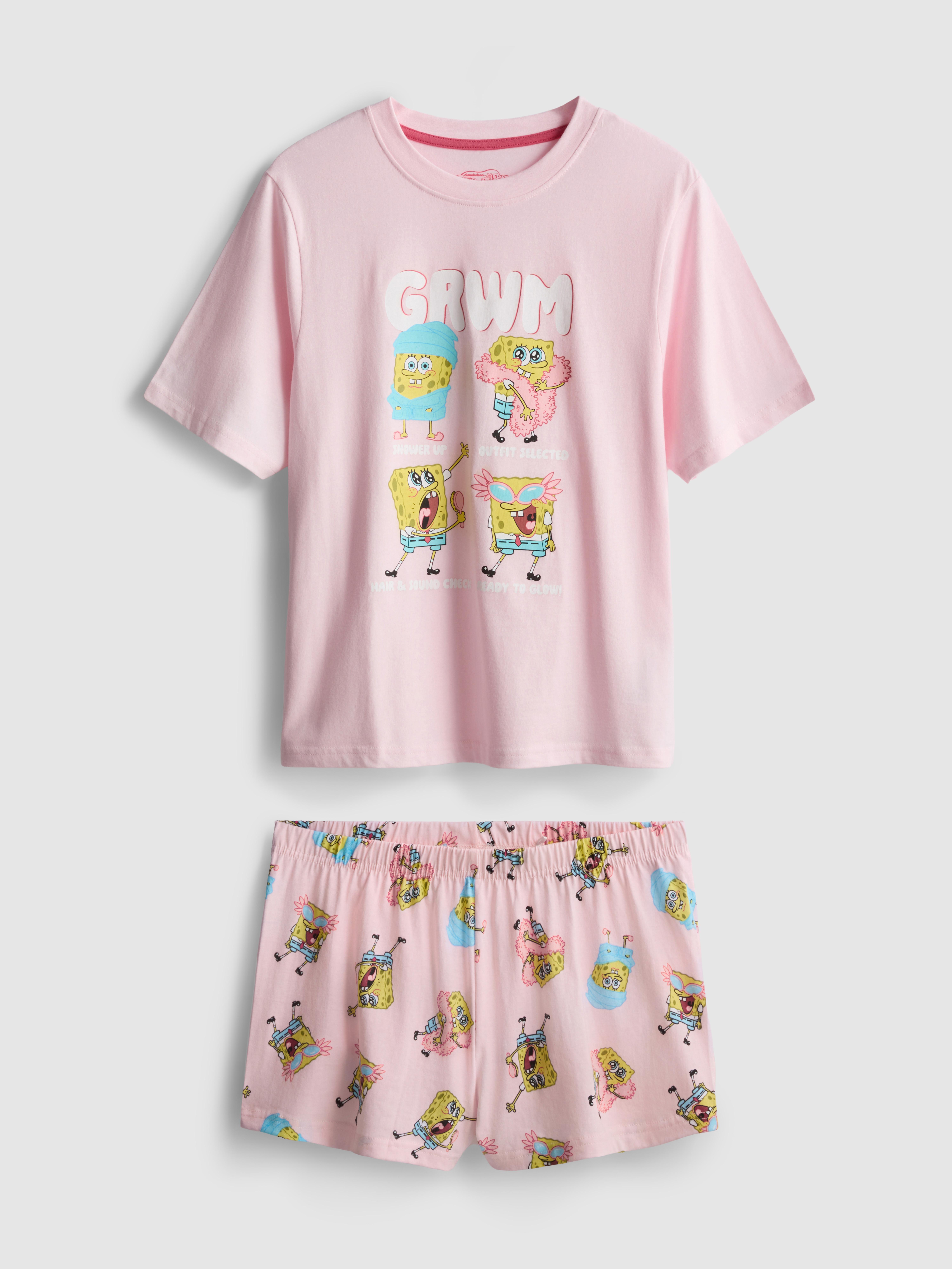 SpongeBob SquarePants Graphic Shorty Pyjamas