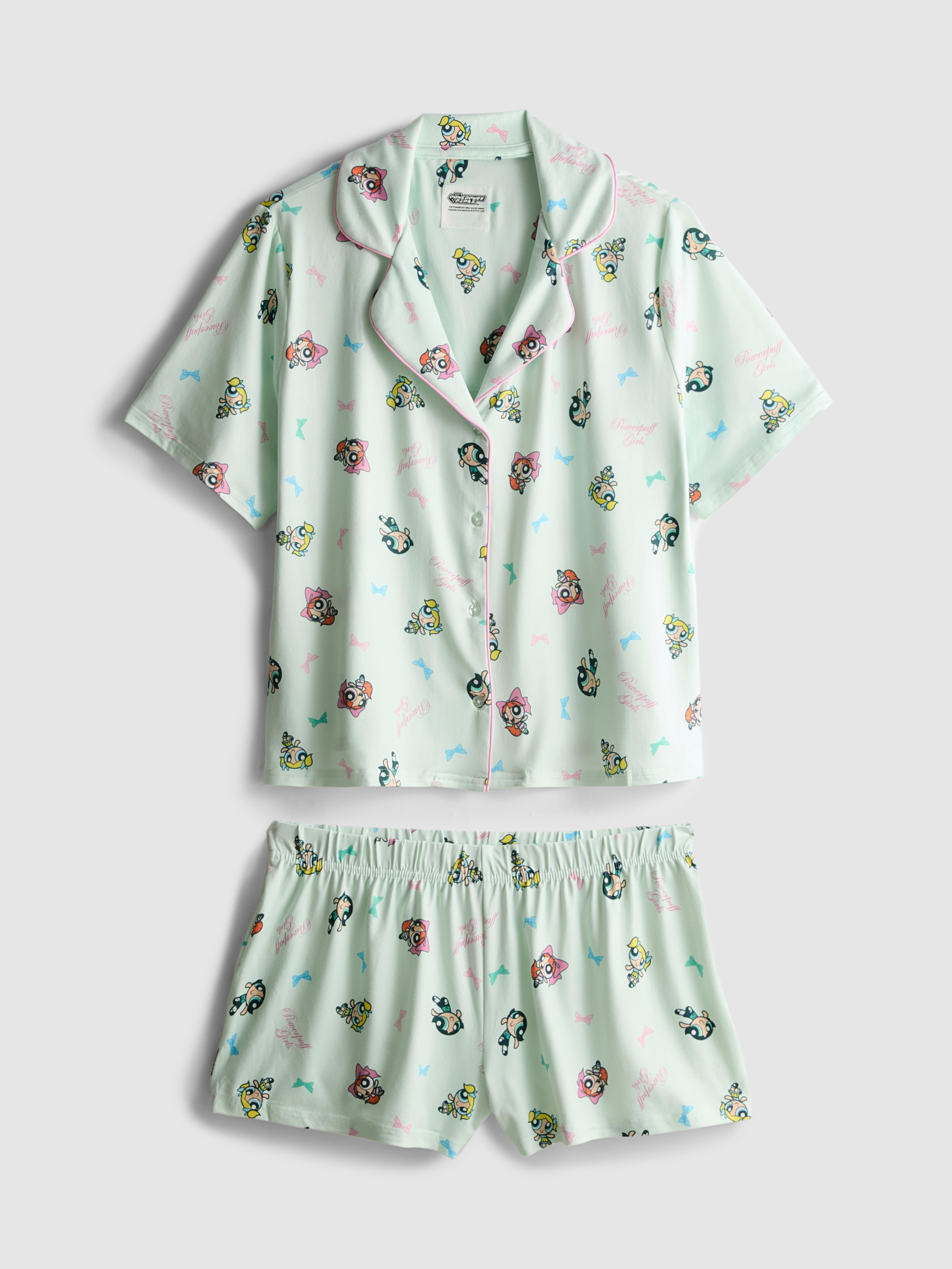 Pijama corto boyfriend de Las Supernenas