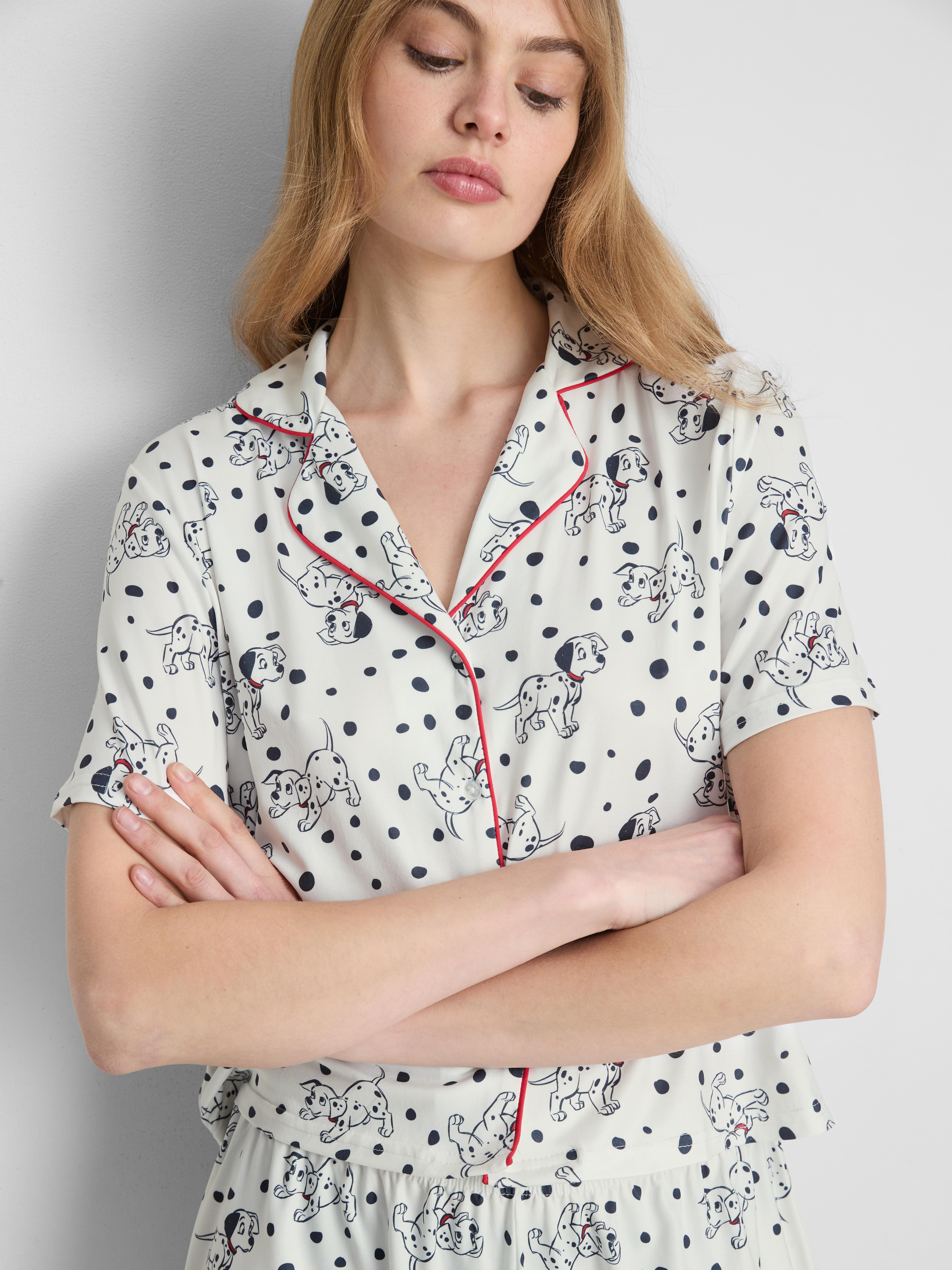 Disney's 101 Dalmatians Printed Boyfriend Shorty Pajamas
