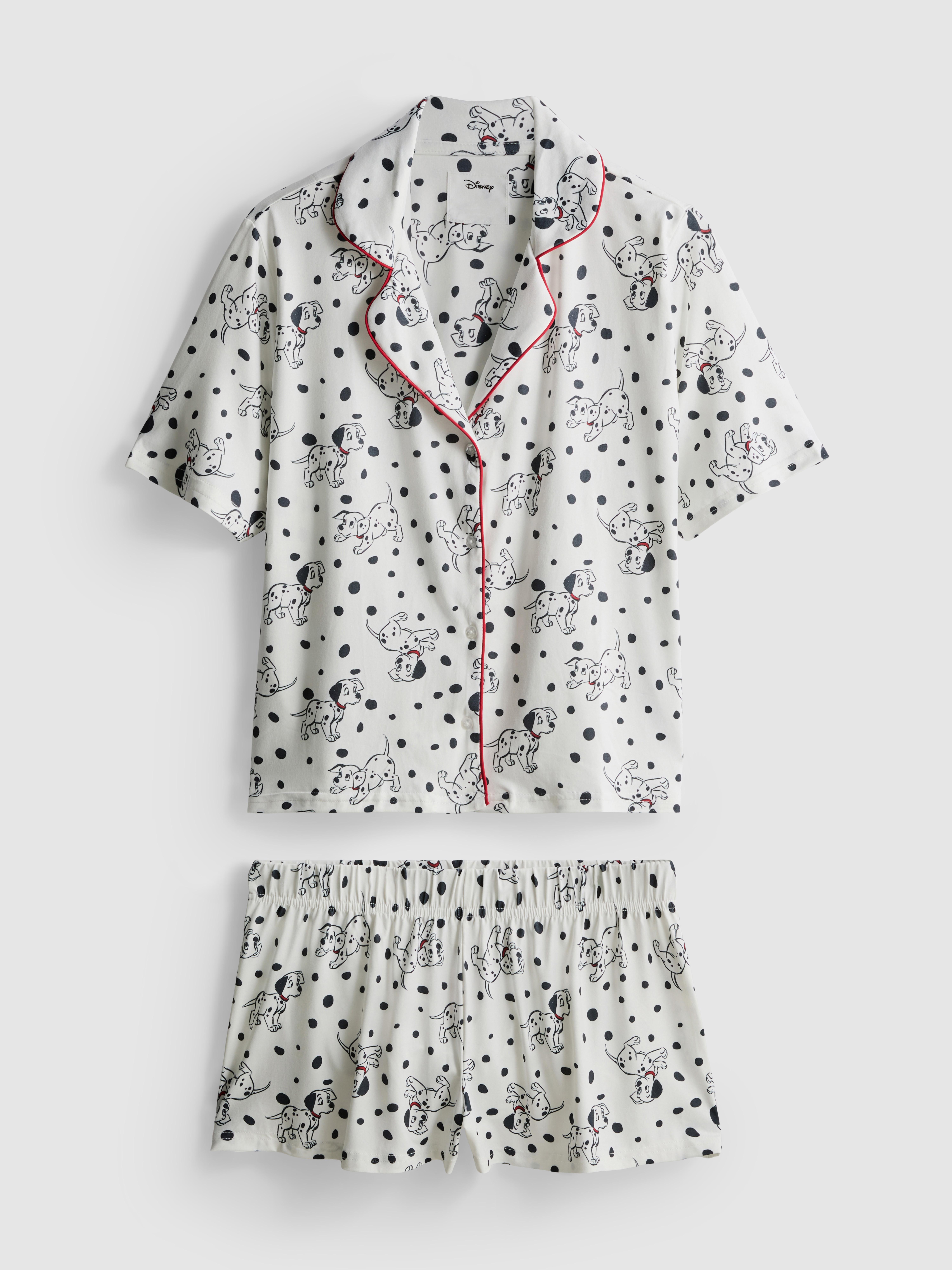 Disney's 101 Dalmatians Printed Boyfriend Shorty Pajamas