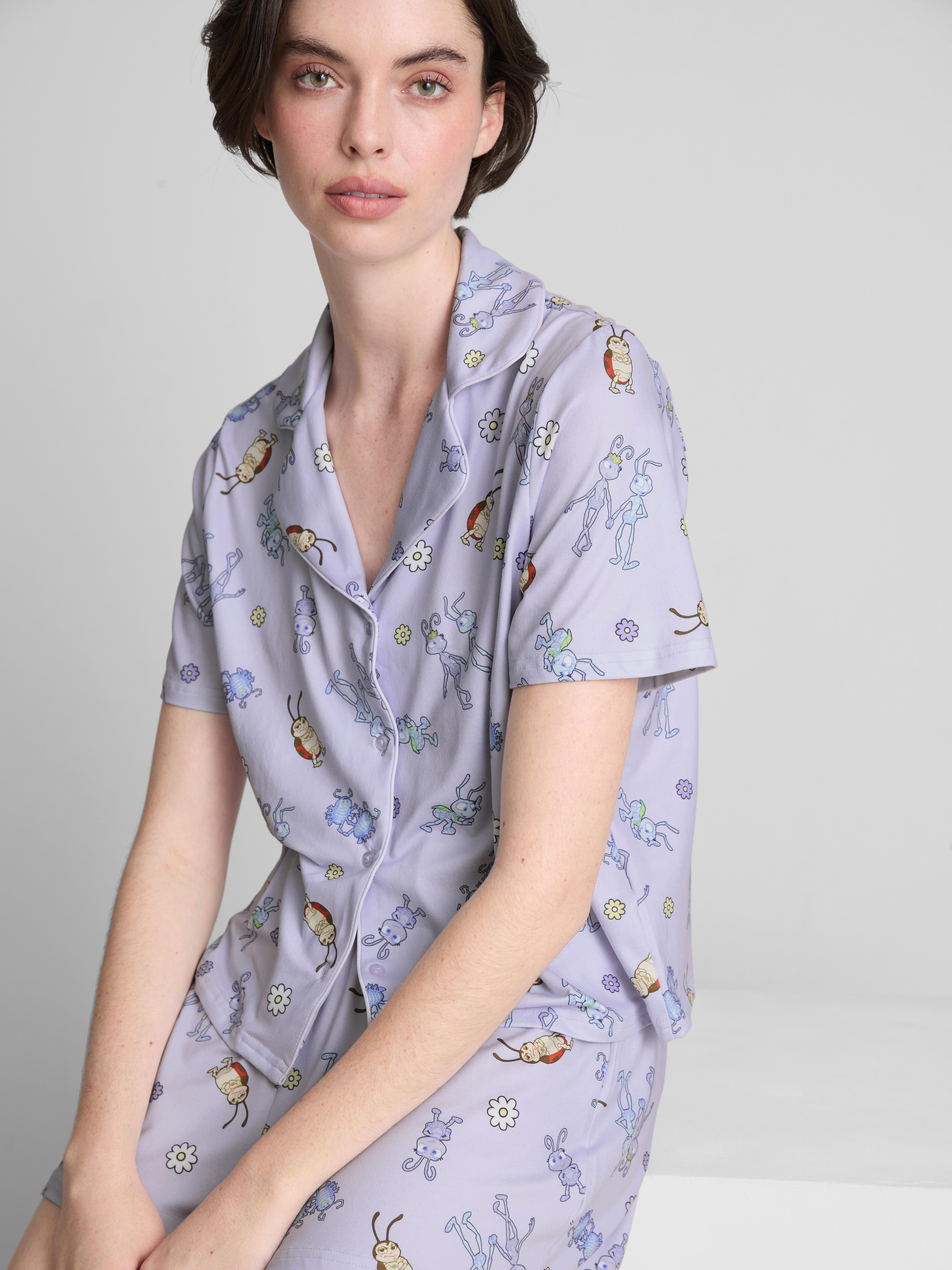 Disney Pixar's A Bug's Life Boyfriend Shorty Pajamas