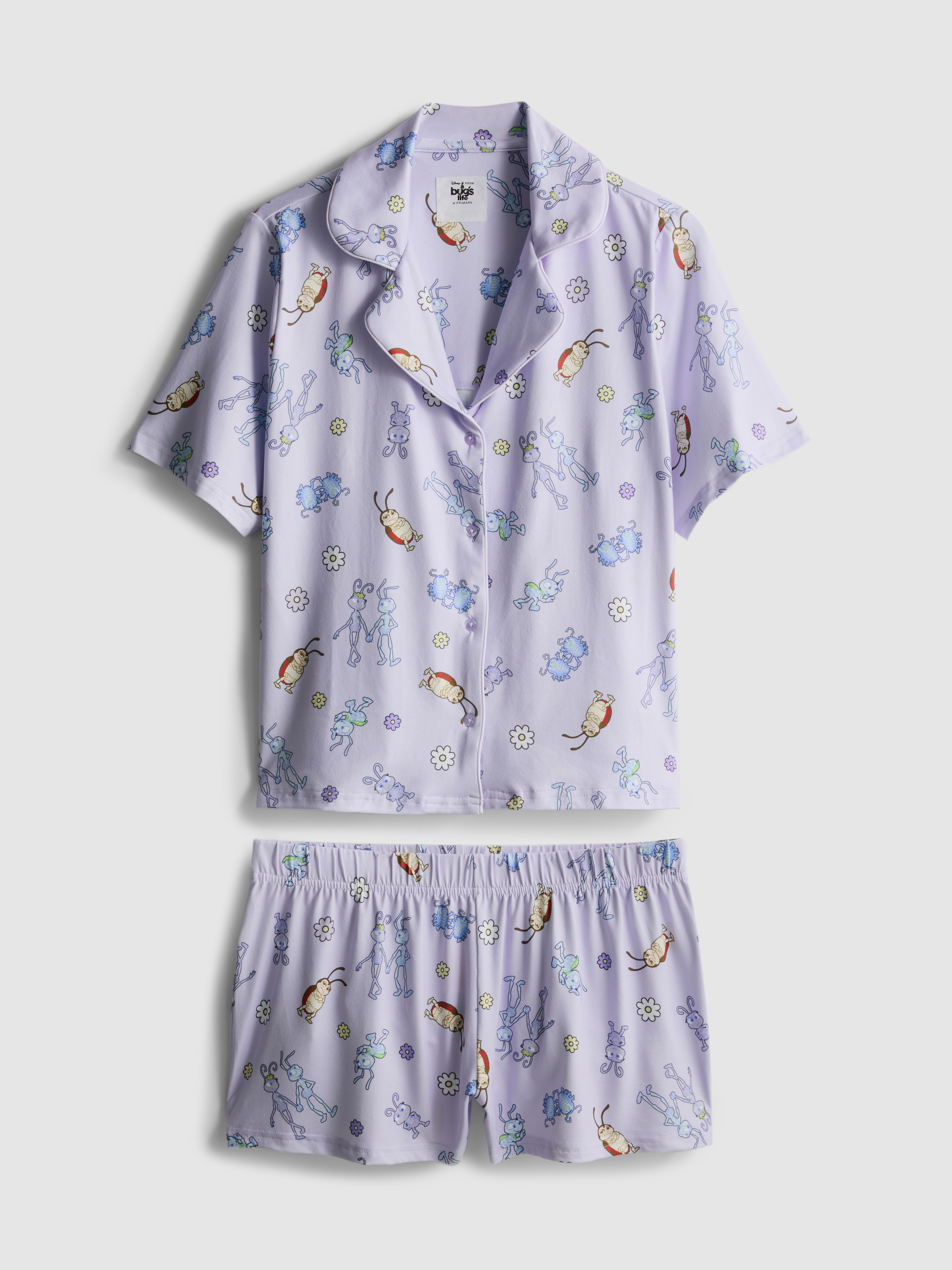 Disney Pixar's A Bug's Life Boyfriend Shorty Pajamas
