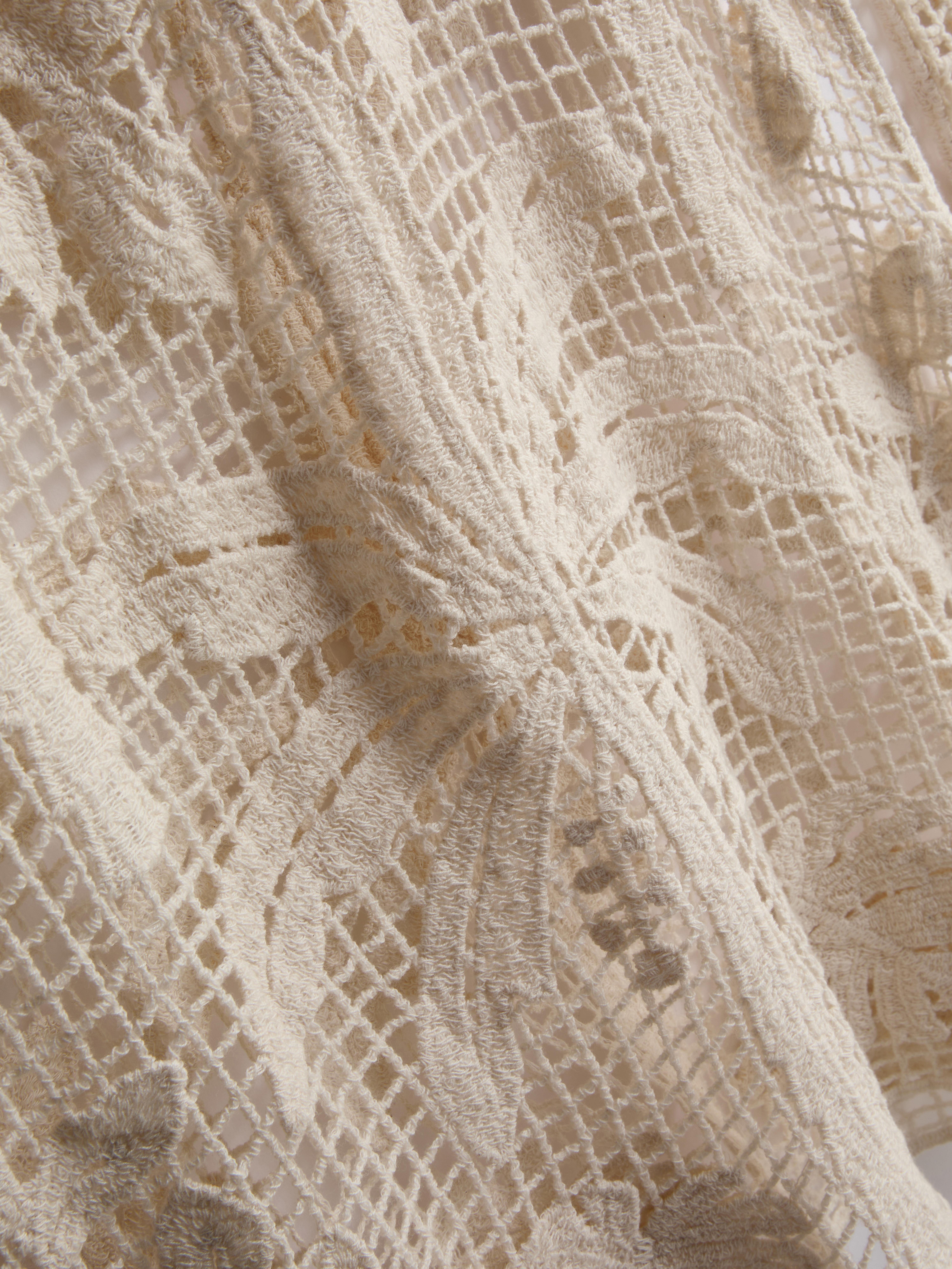 Crochet Palm Tree Beach Dress