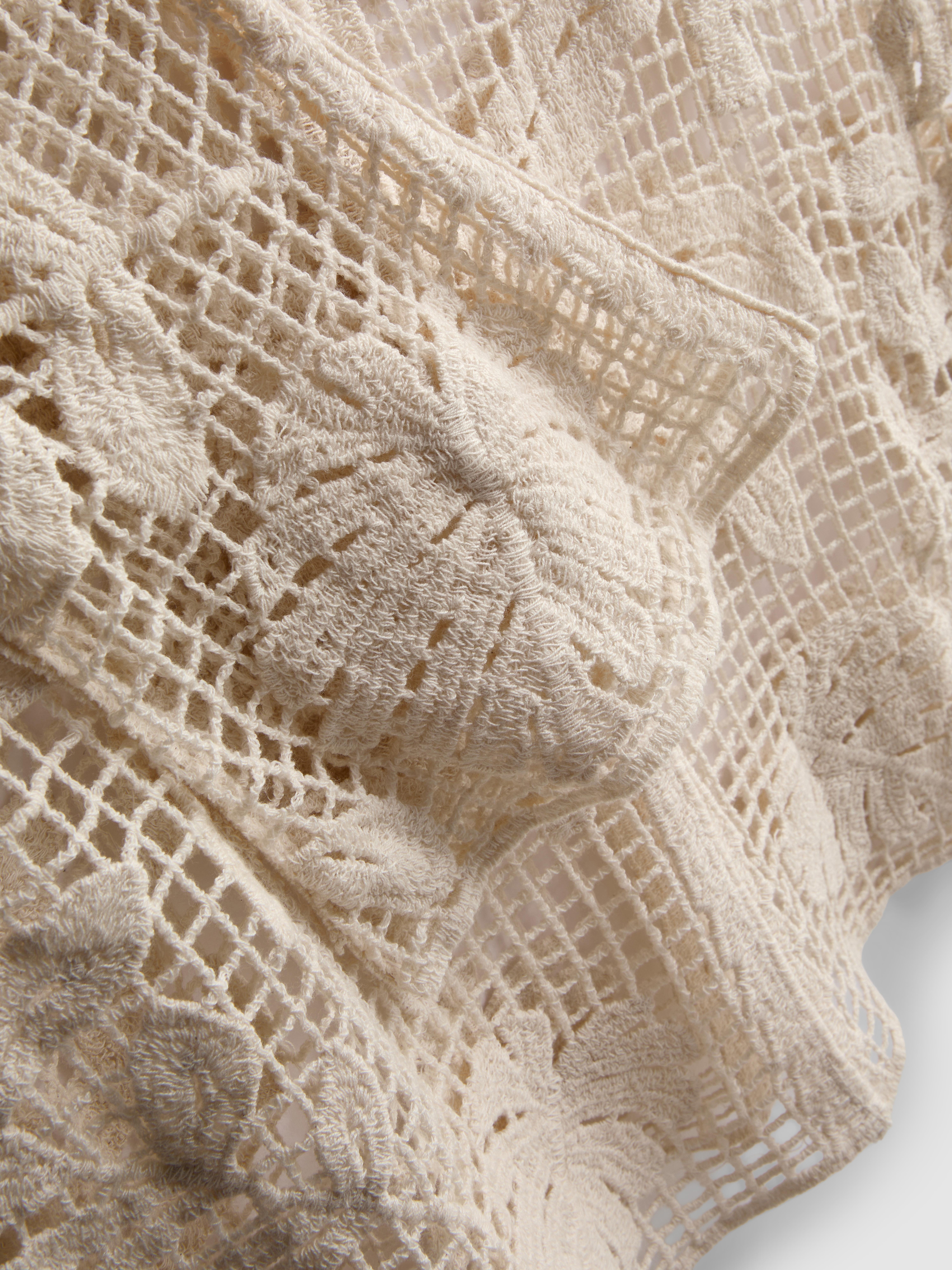 Crochet Palm Tree Beach Dress