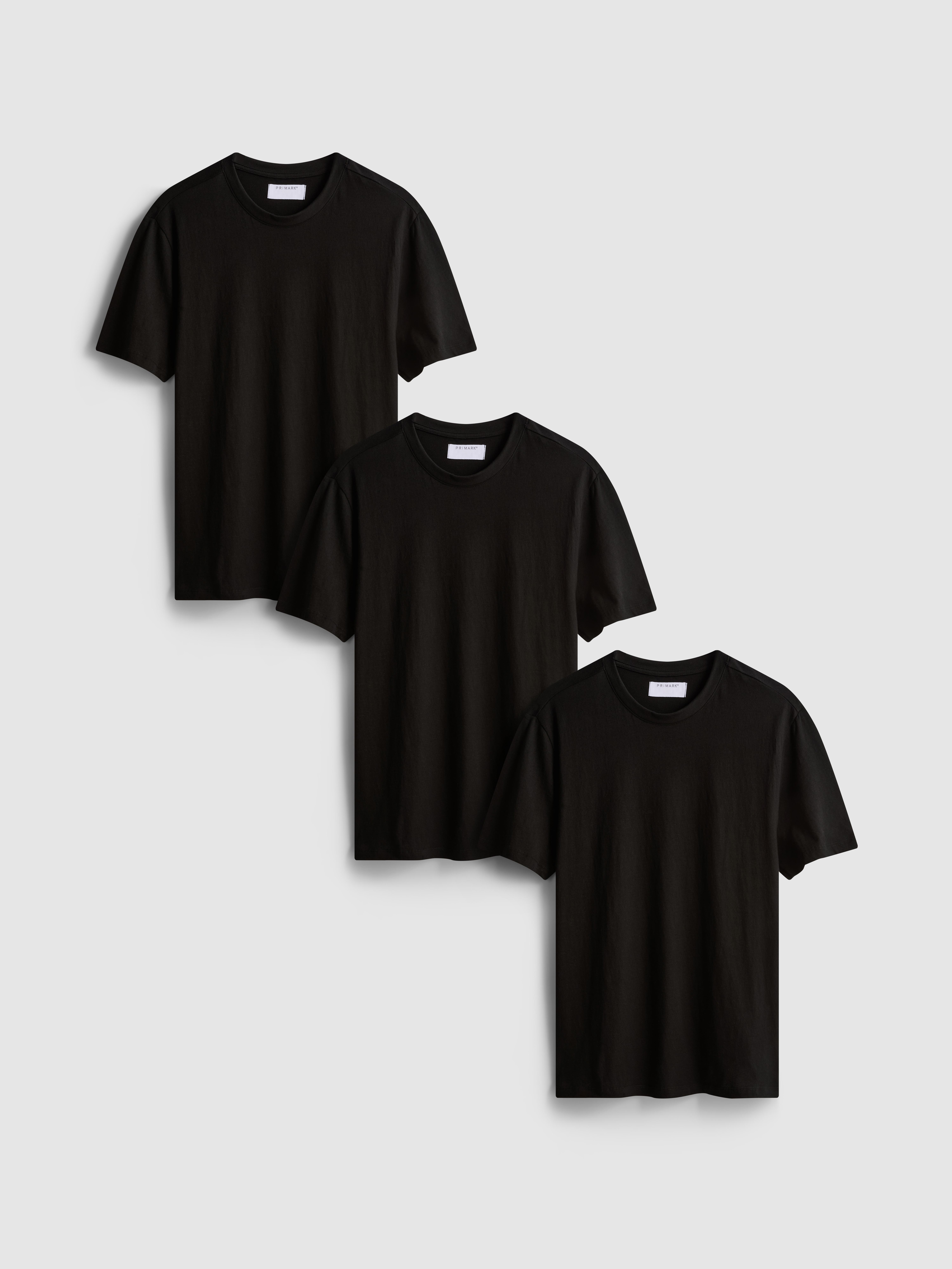 3pk Regular Fit Cotton T-Shirts