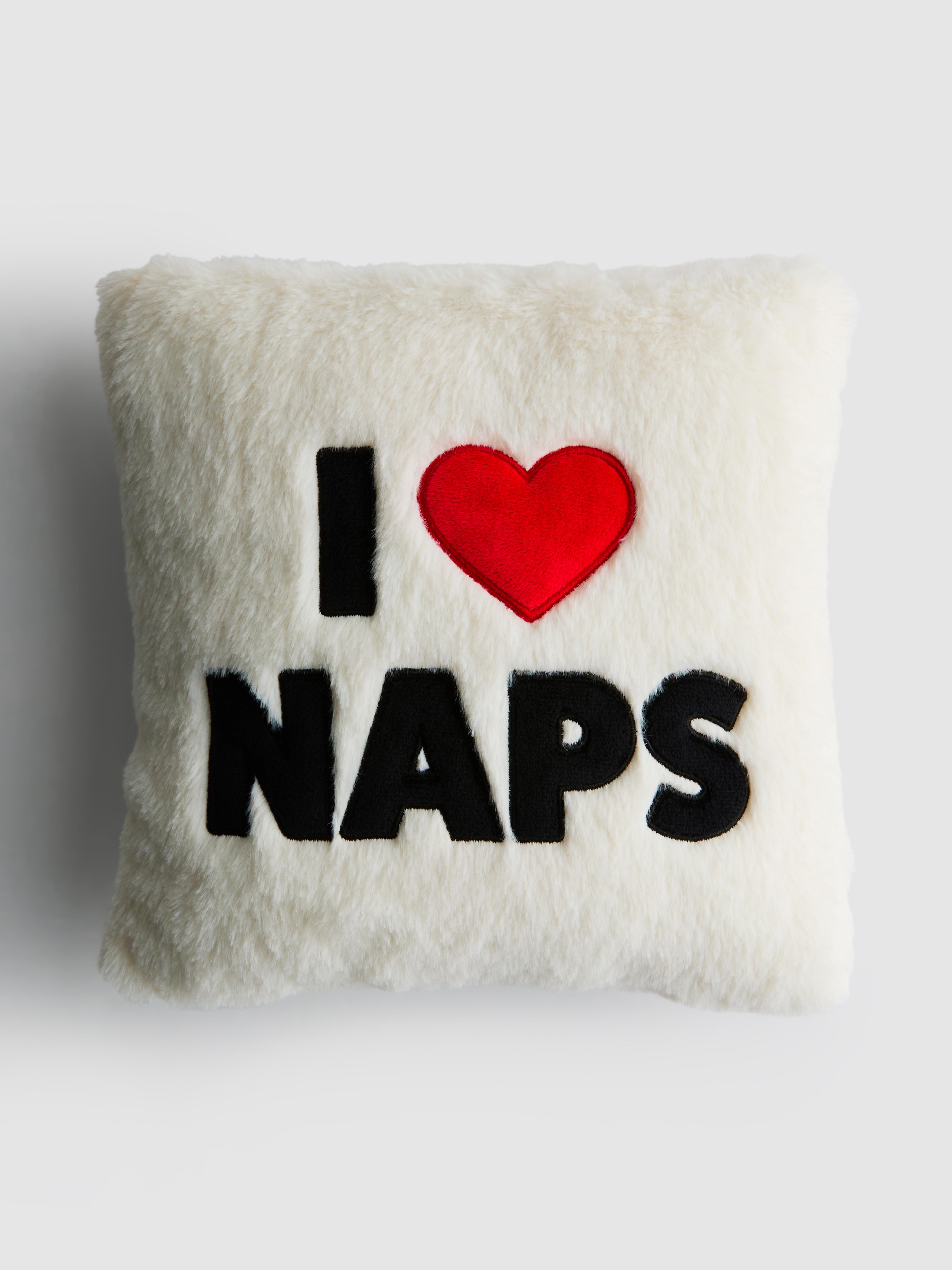 Cuscino quadrato I Love Naps