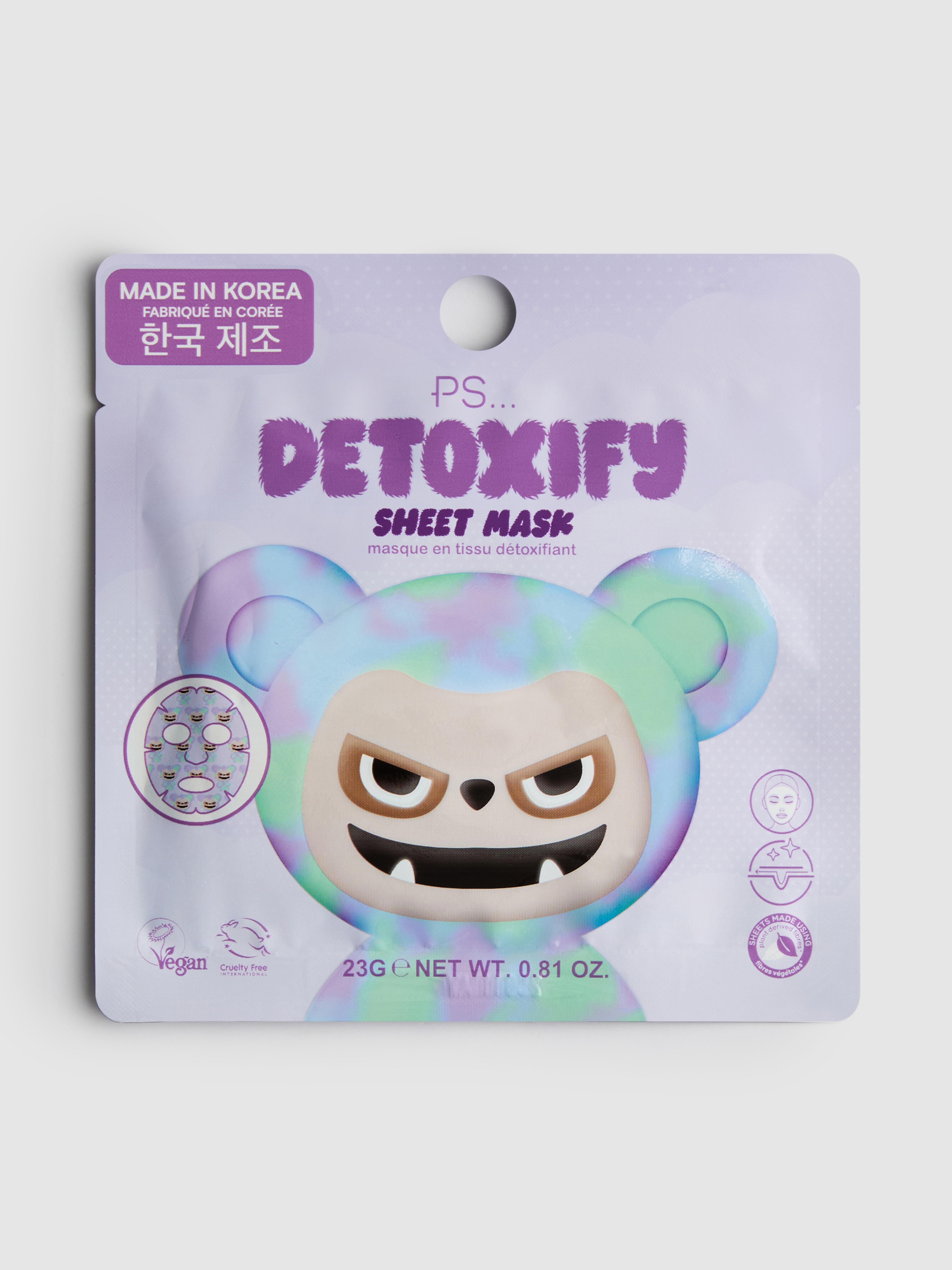 Mascarilla facial detoxificante de PS...