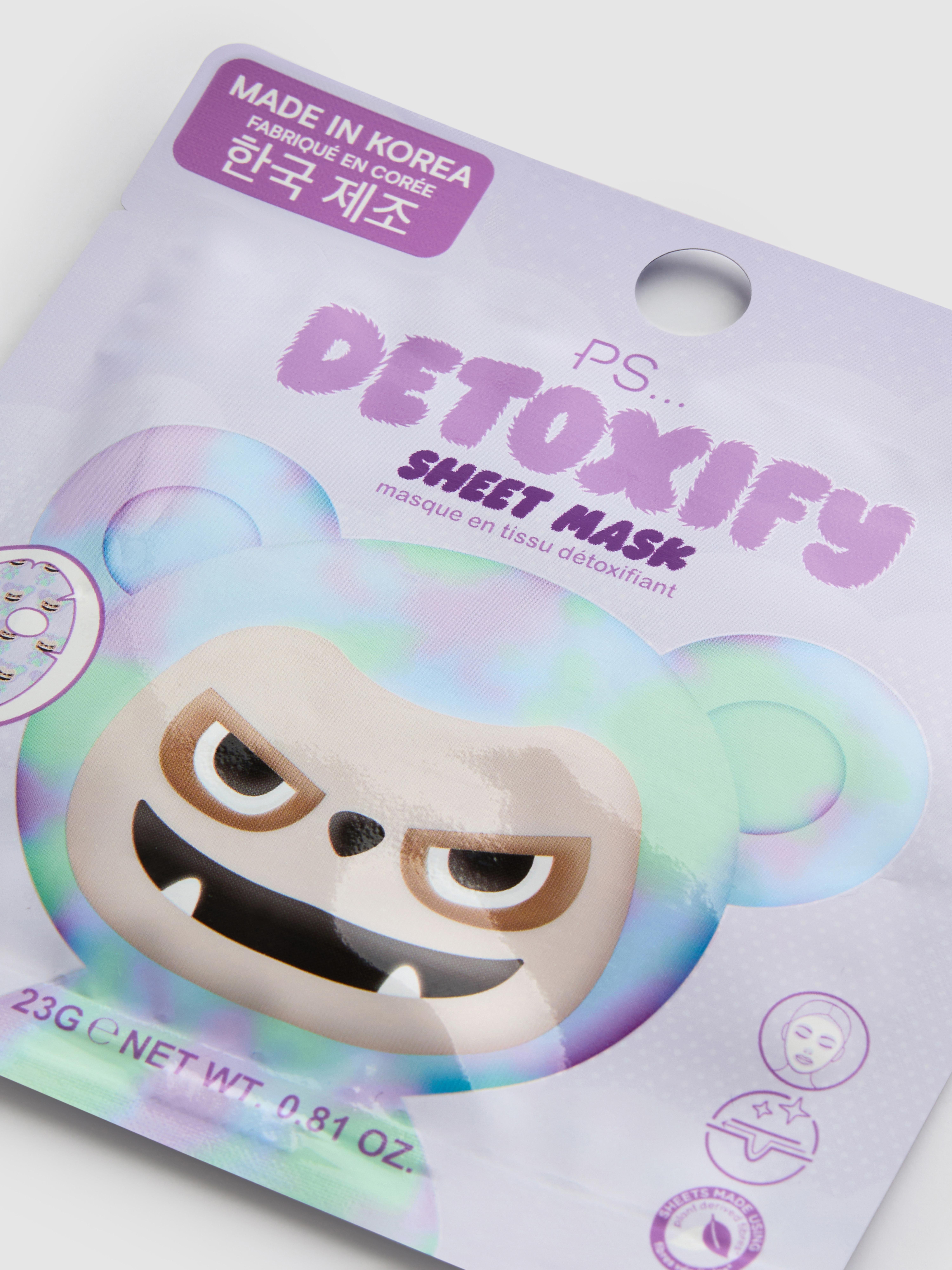 PS... Detoxify Sheet Mask