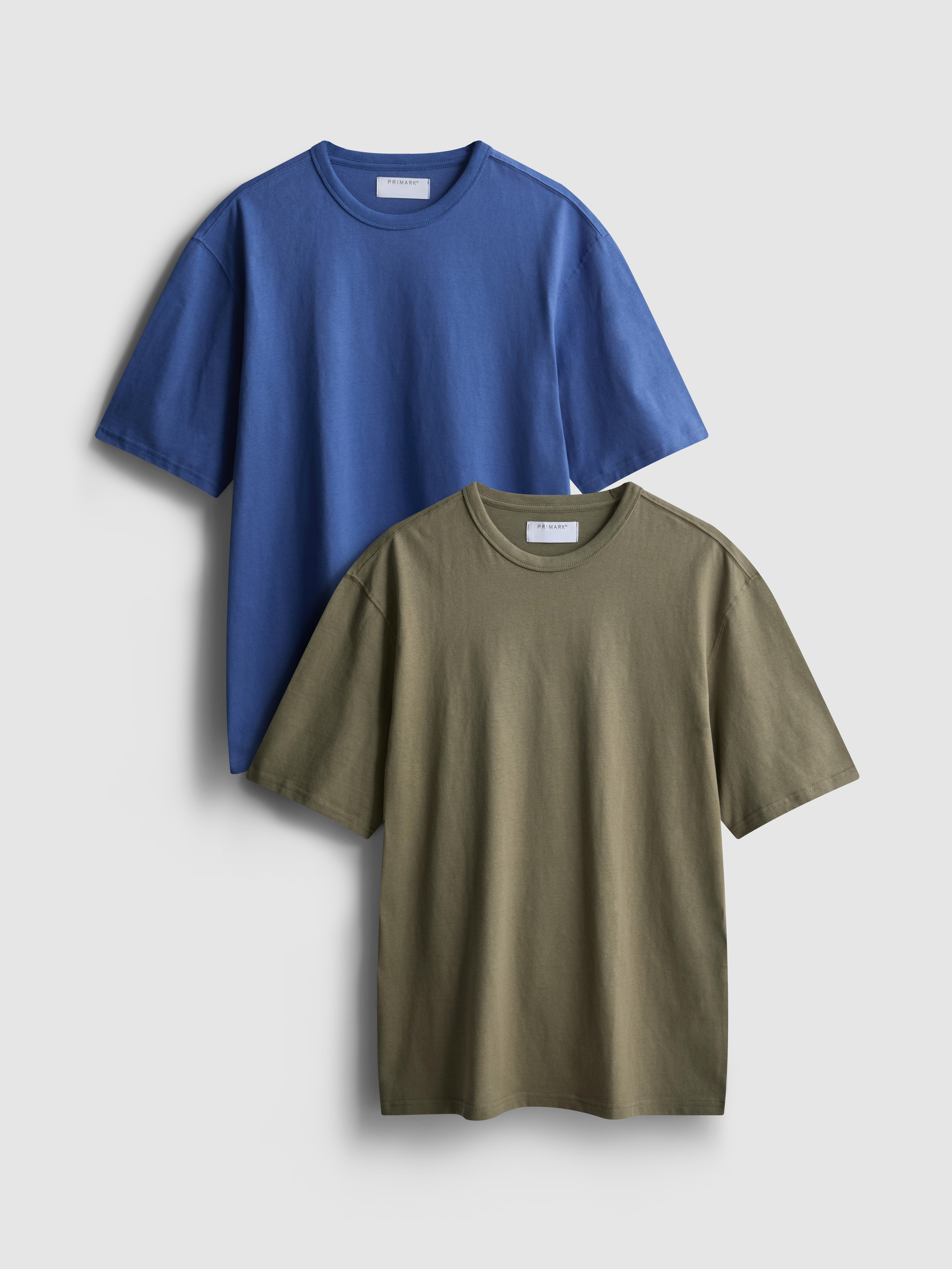 2pk Relaxed Fit Cotton T-Shirts