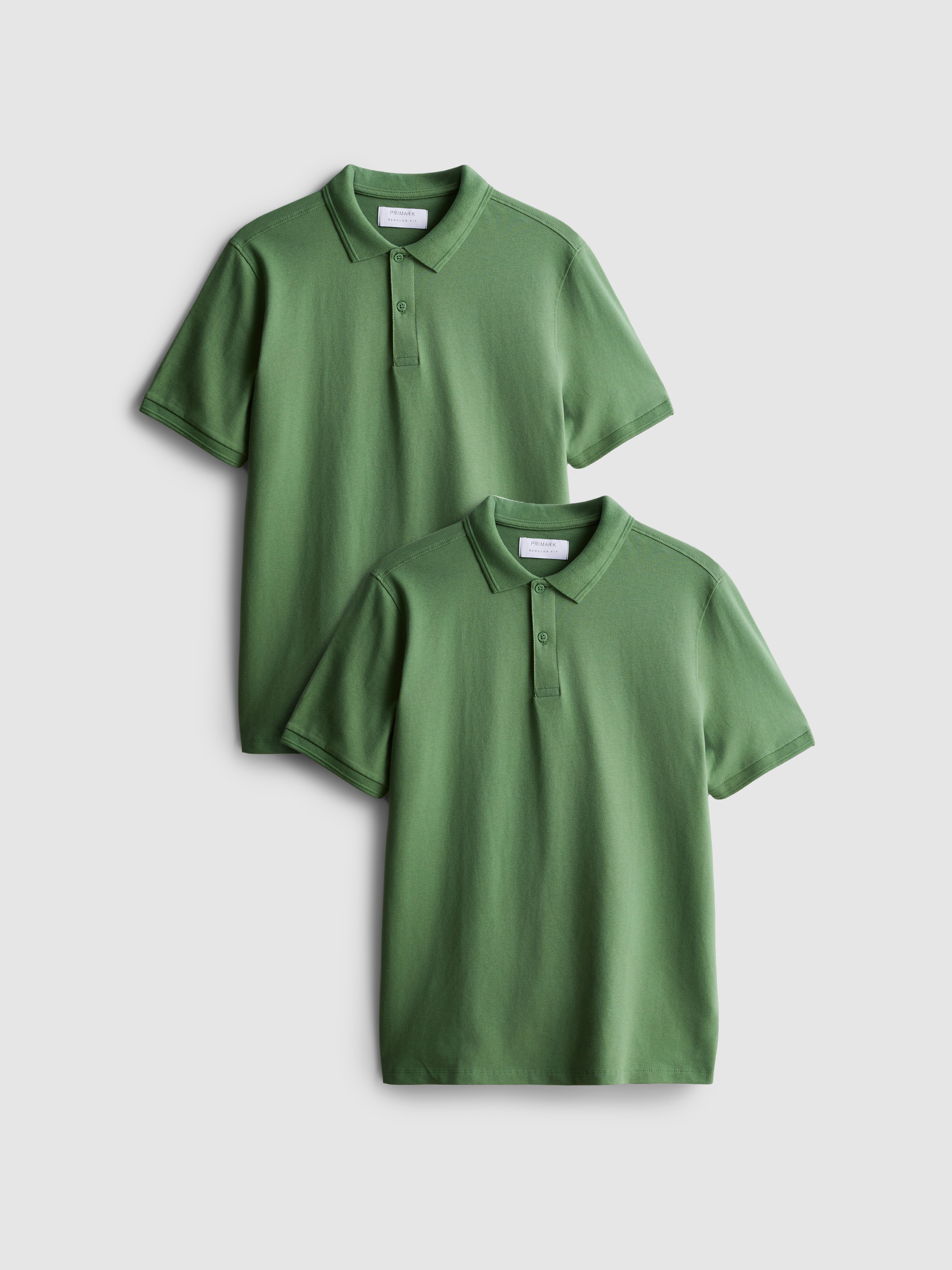 2pk Pique Polo Cotton T-Shirt