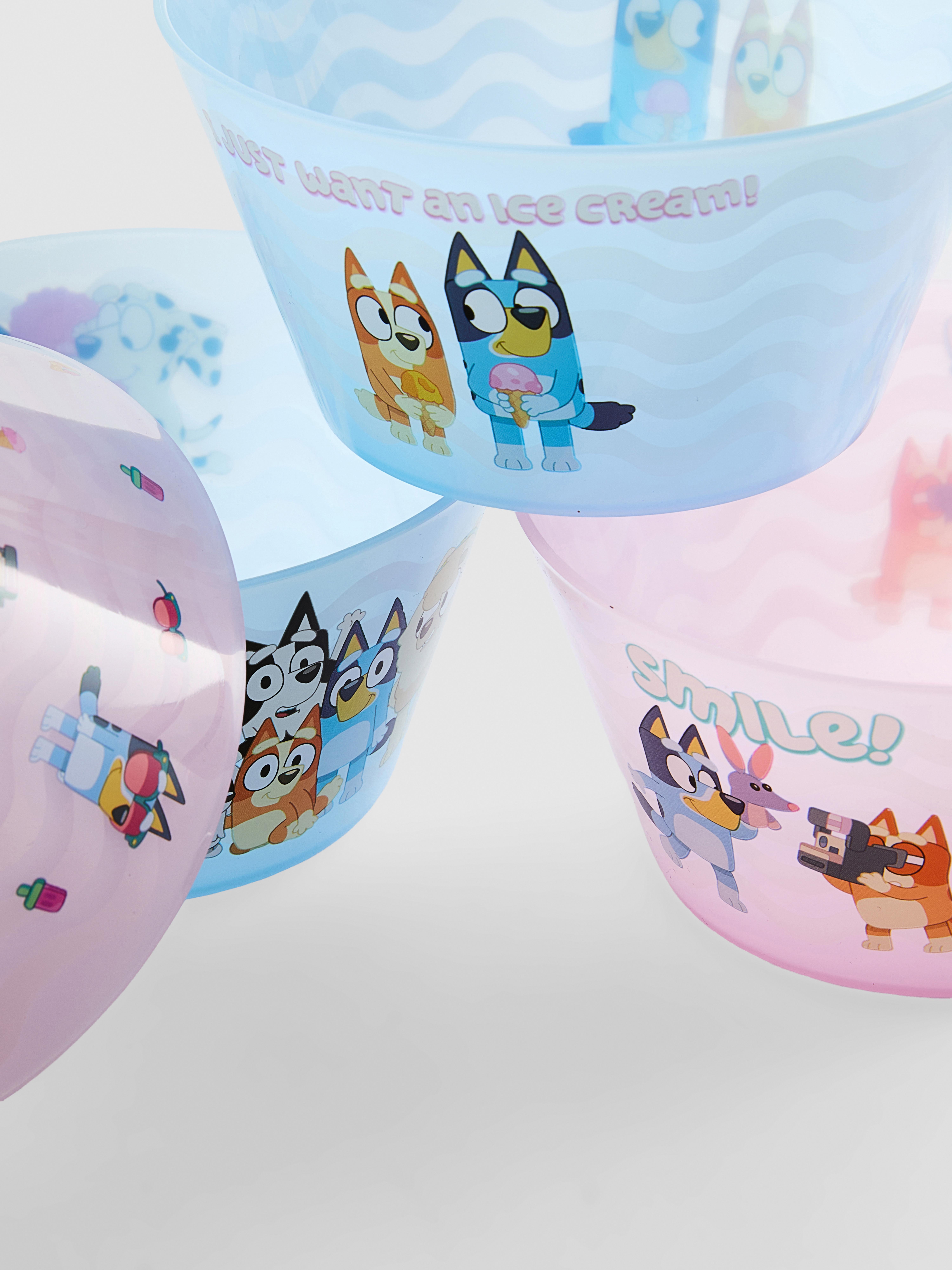 4pk Bluey Bowls