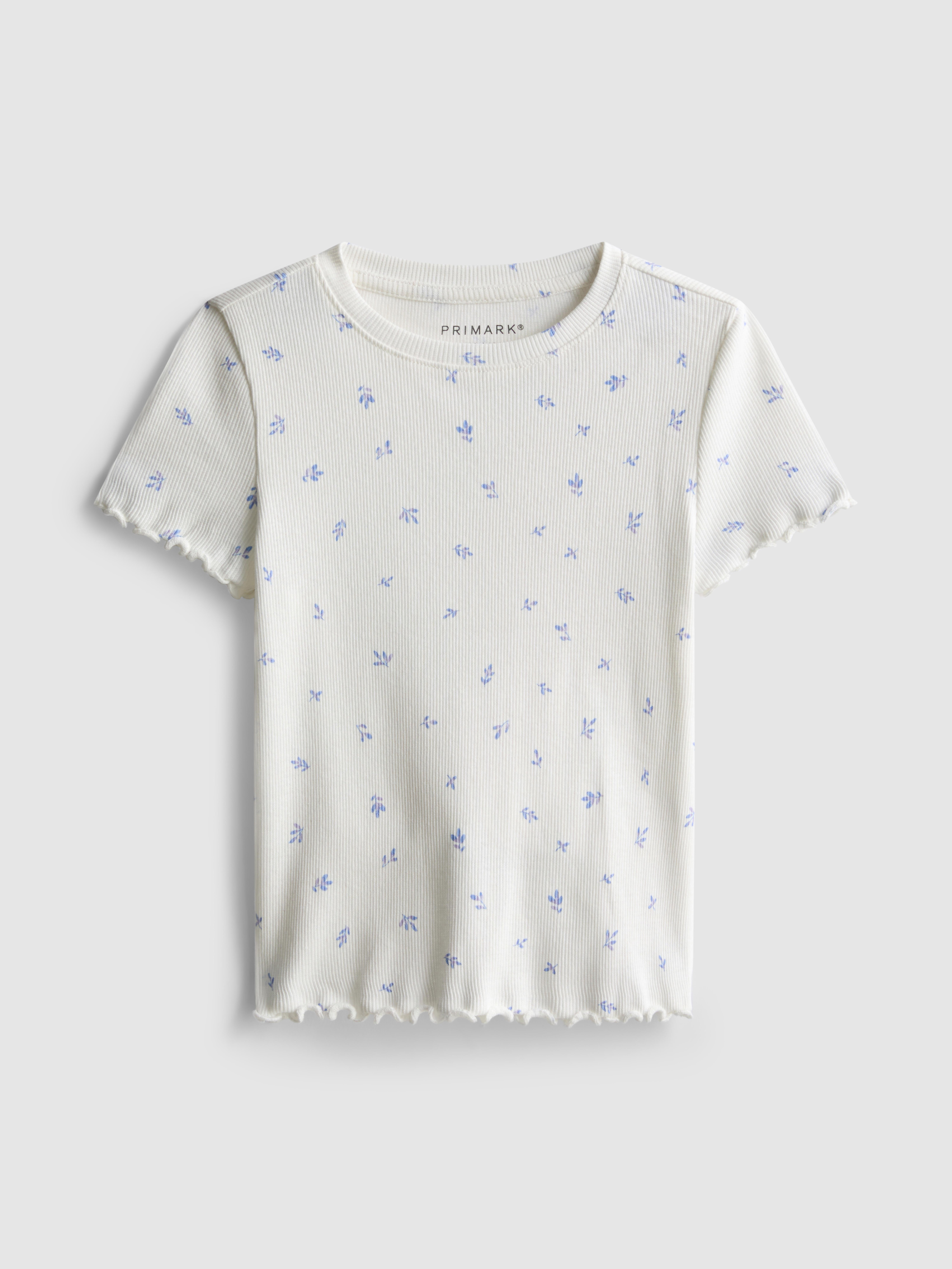 1,5-8 años | Camiseta de canalé estampada