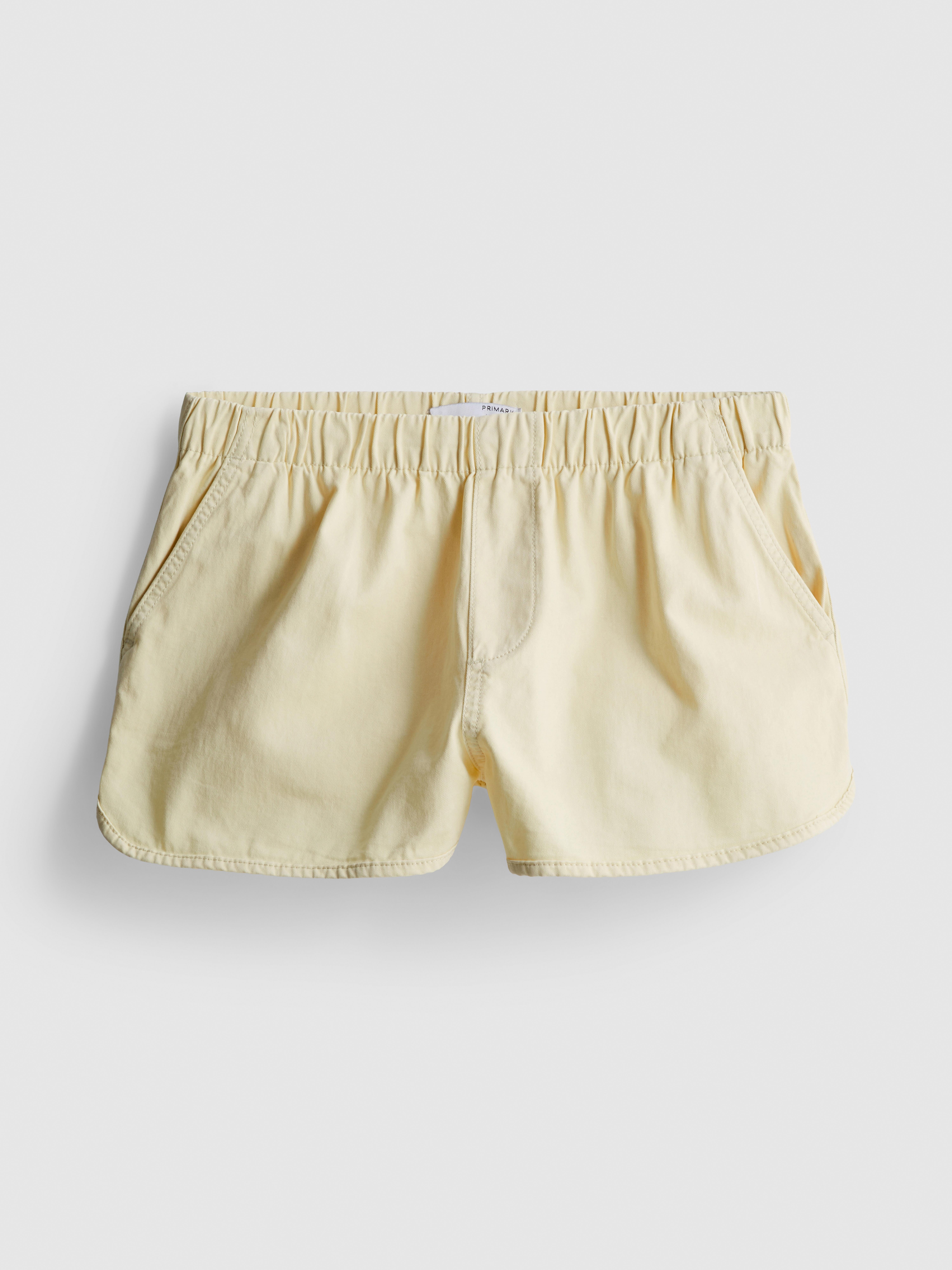 Hardloopshort van katoenen spijkerstof