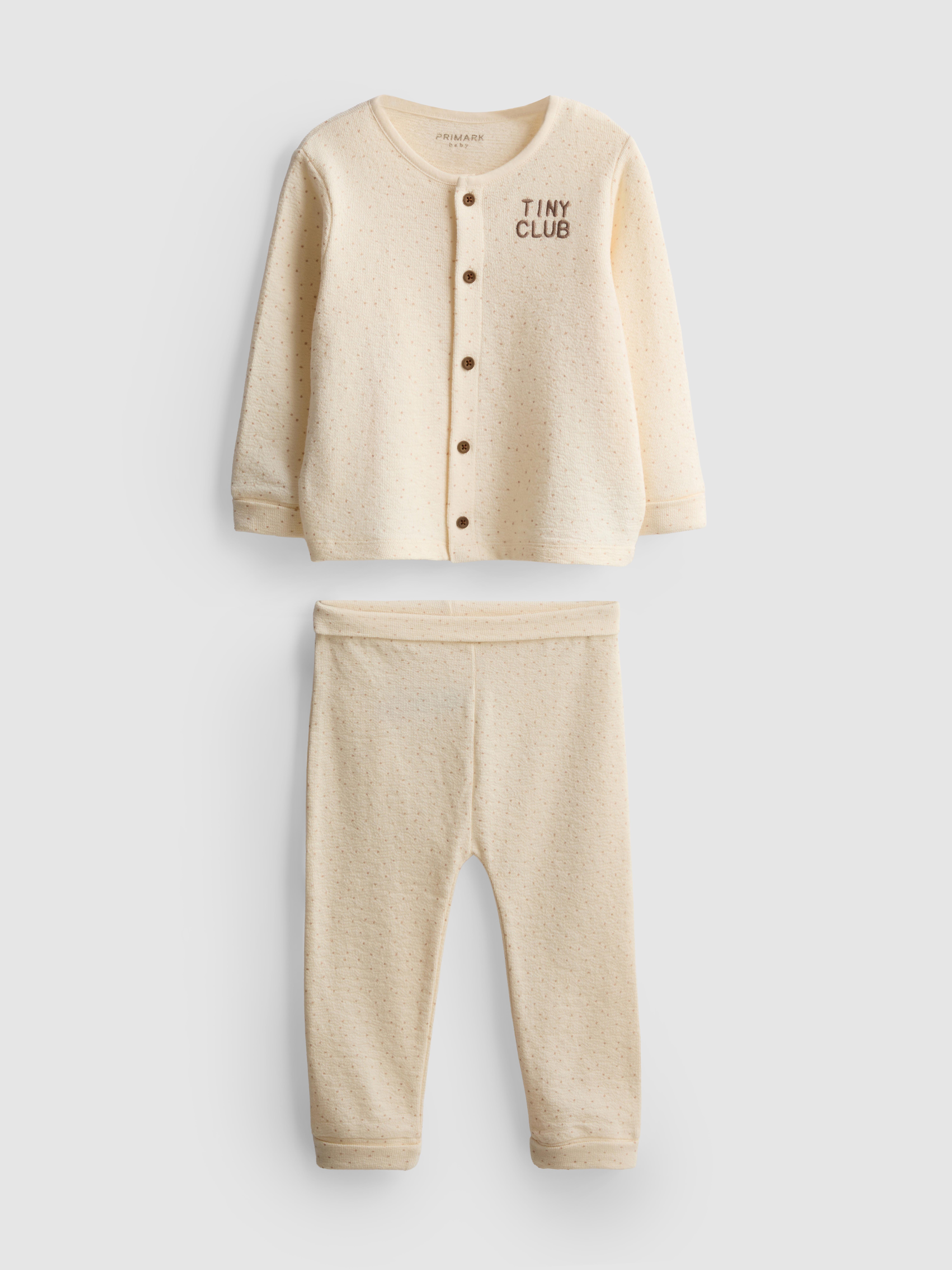 0-18 meses | Casaco malha/leggings recém-nascido