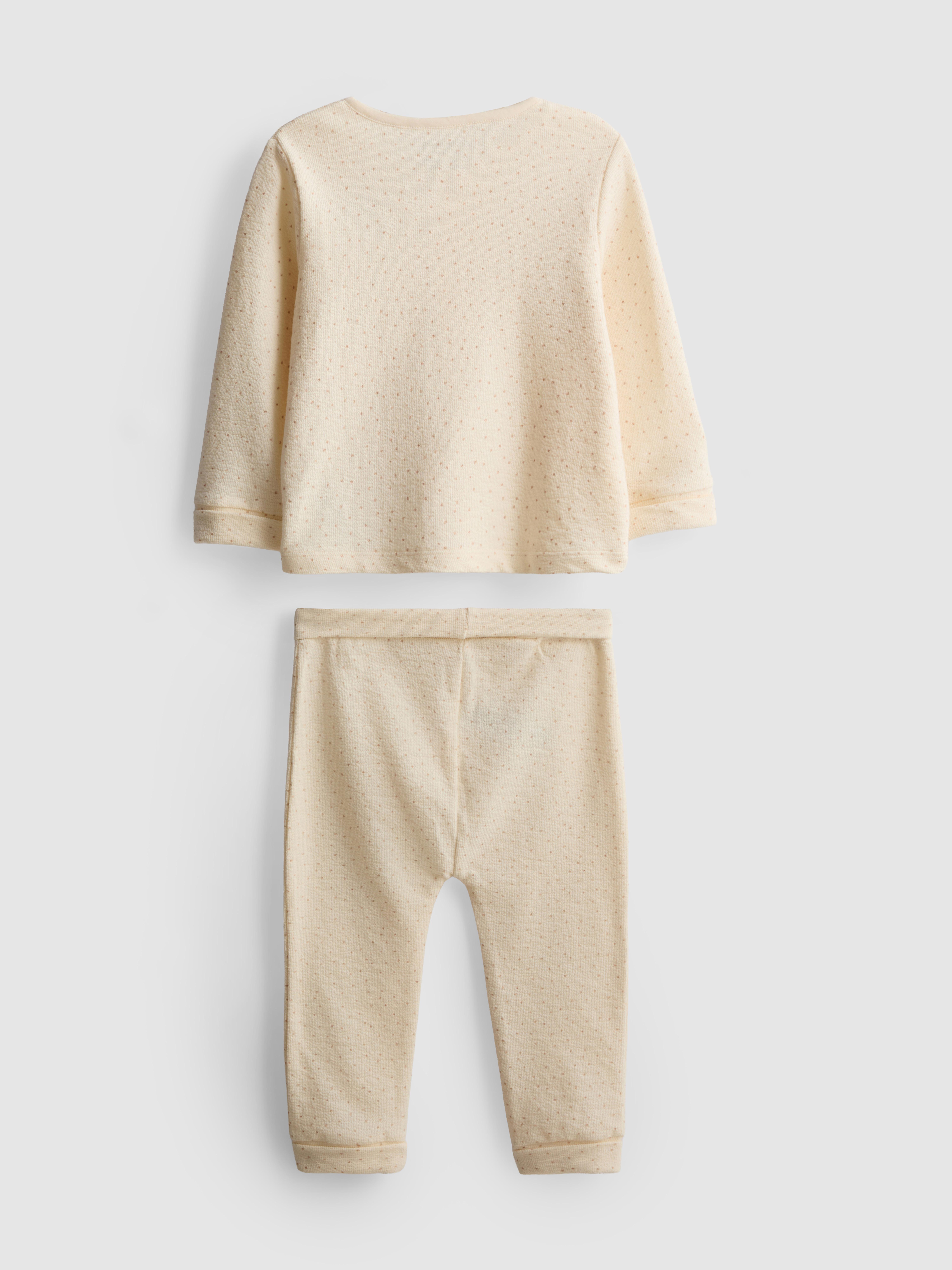 0-18 meses | Casaco malha/leggings recém-nascido