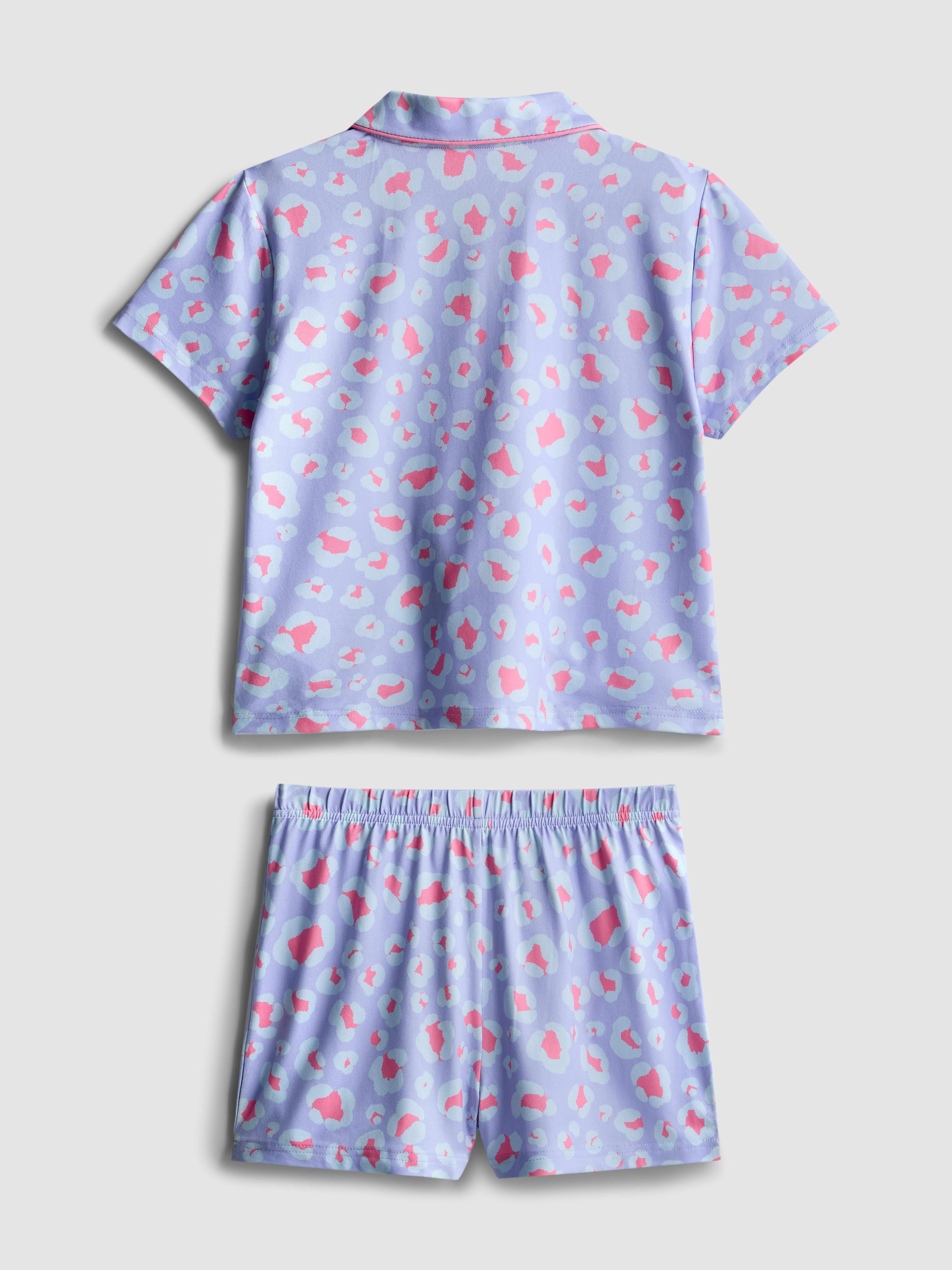 7-15yrs | Animal Print Short Pyjama Set