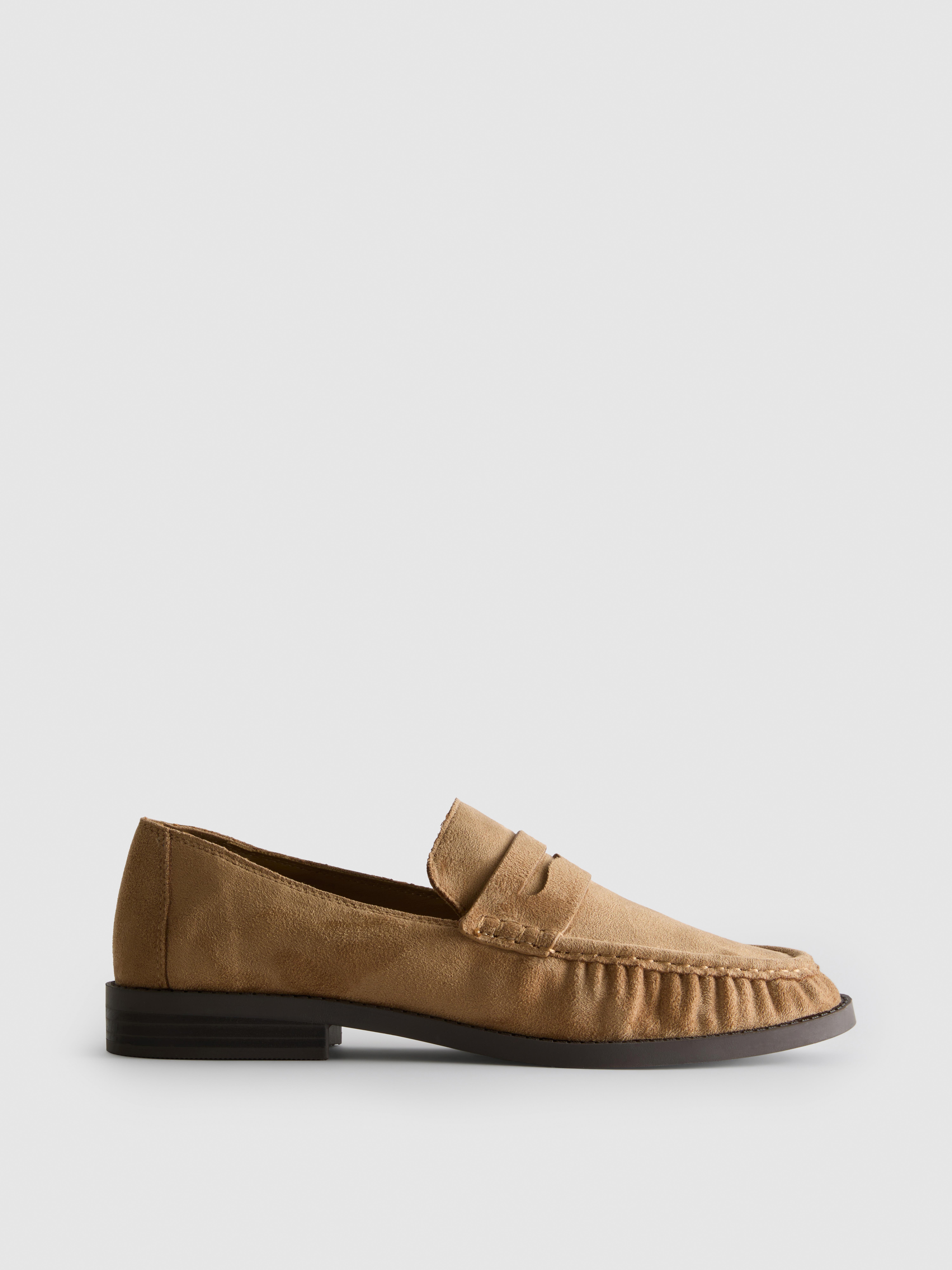 Gerimpelde loafers