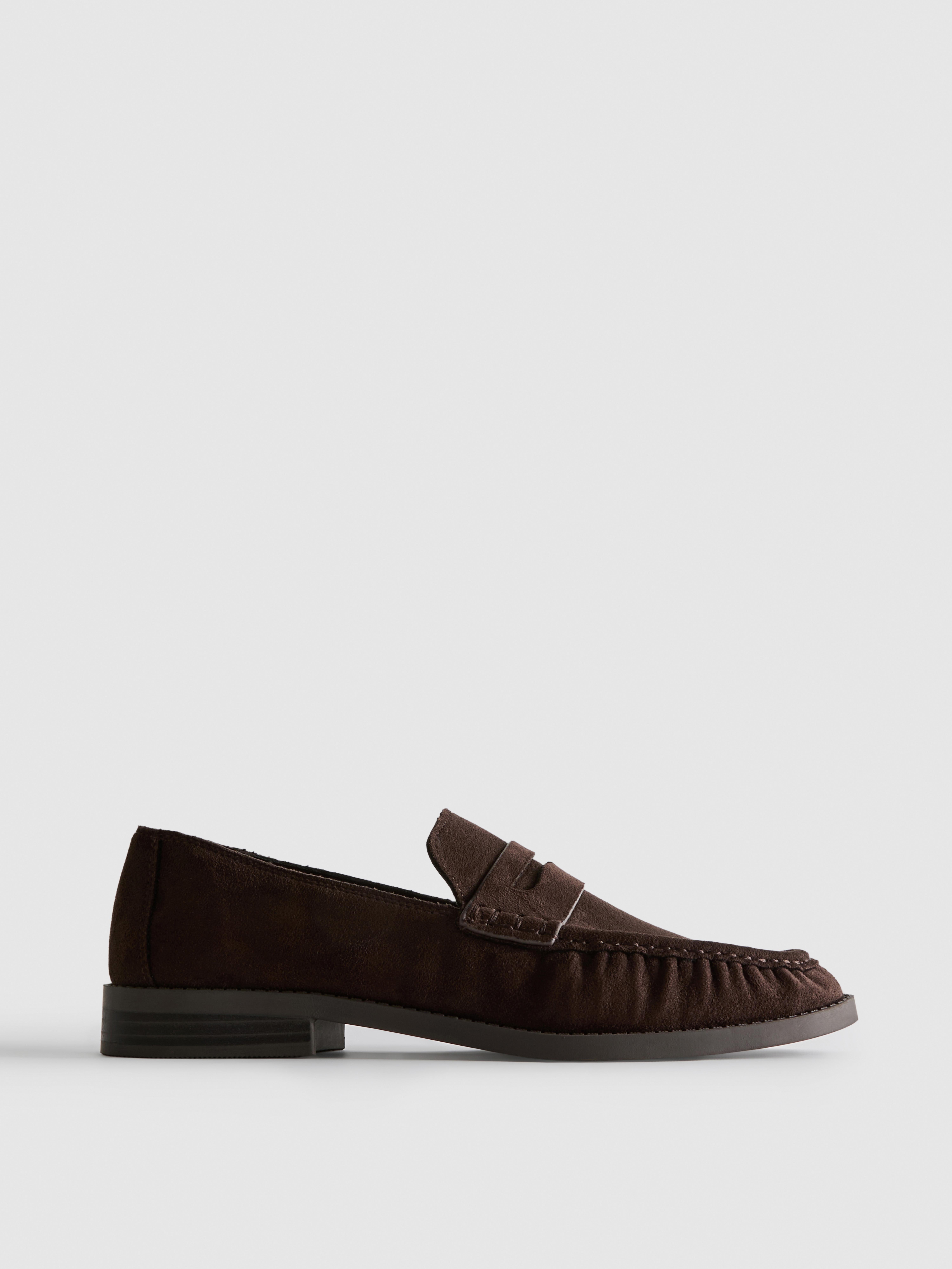 Gerimpelde loafers