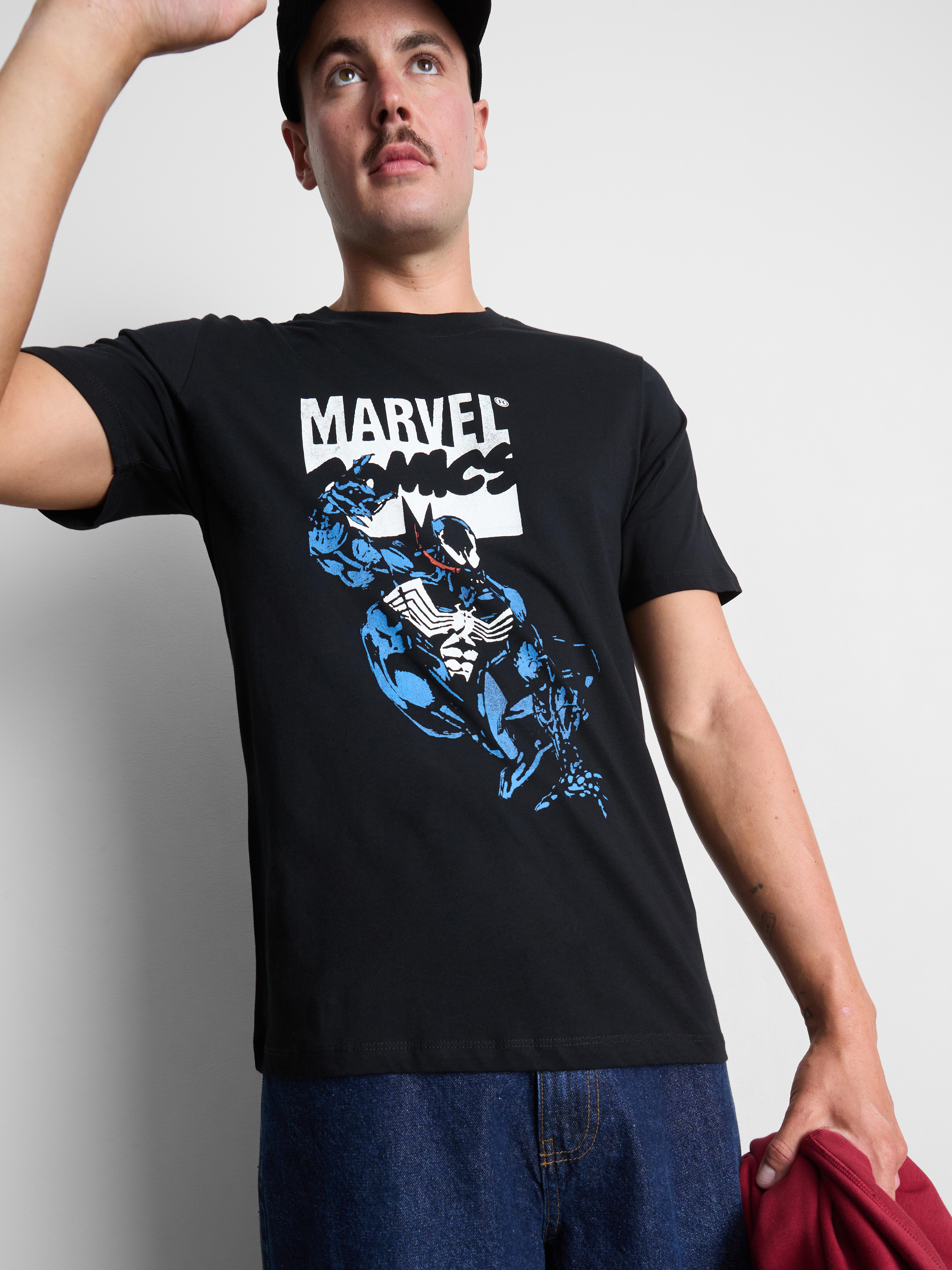MARVEL Pure Cotton Venom Graphic T-Shirt