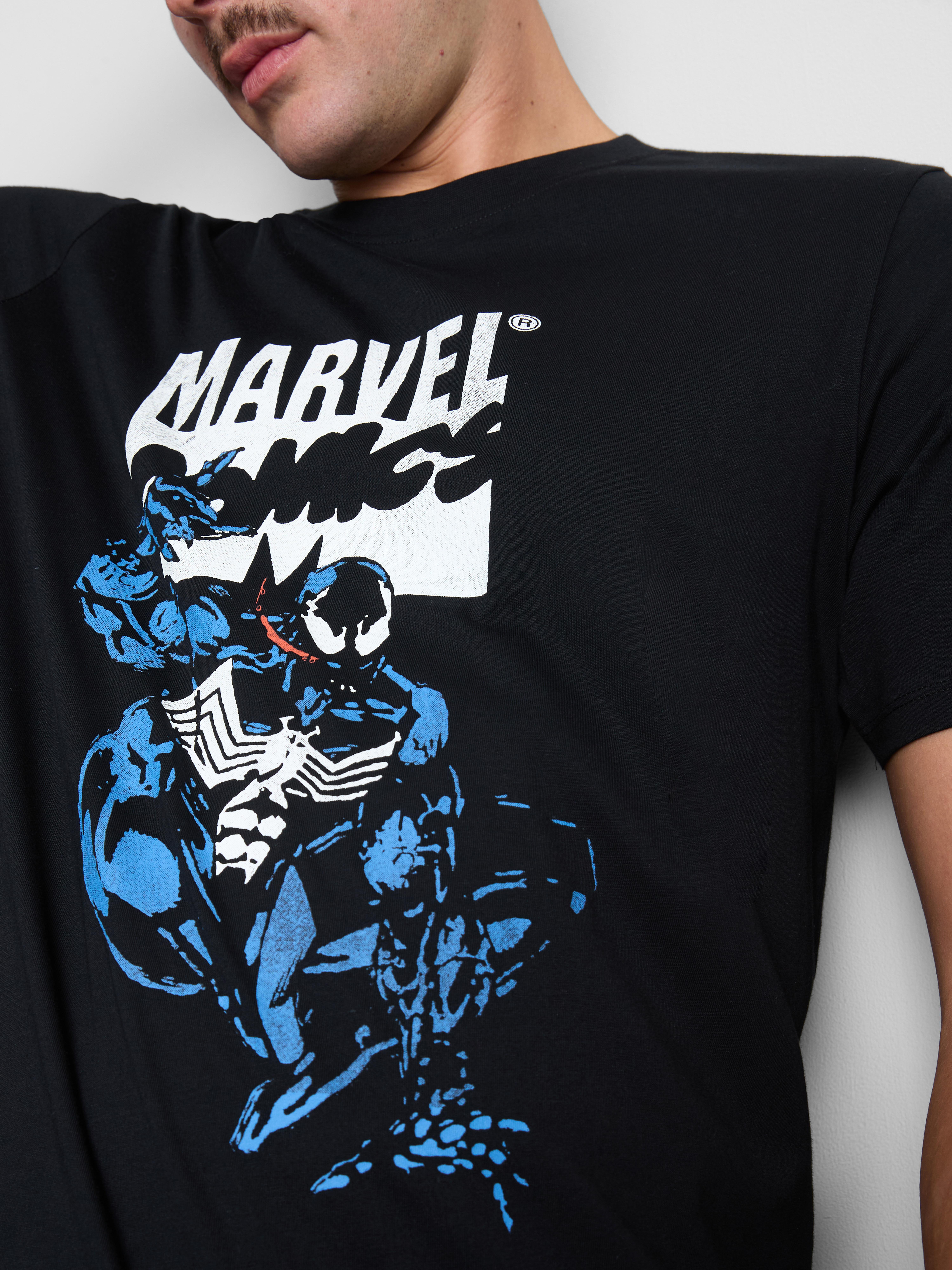 MARVEL Pure Cotton Venom Graphic T-Shirt