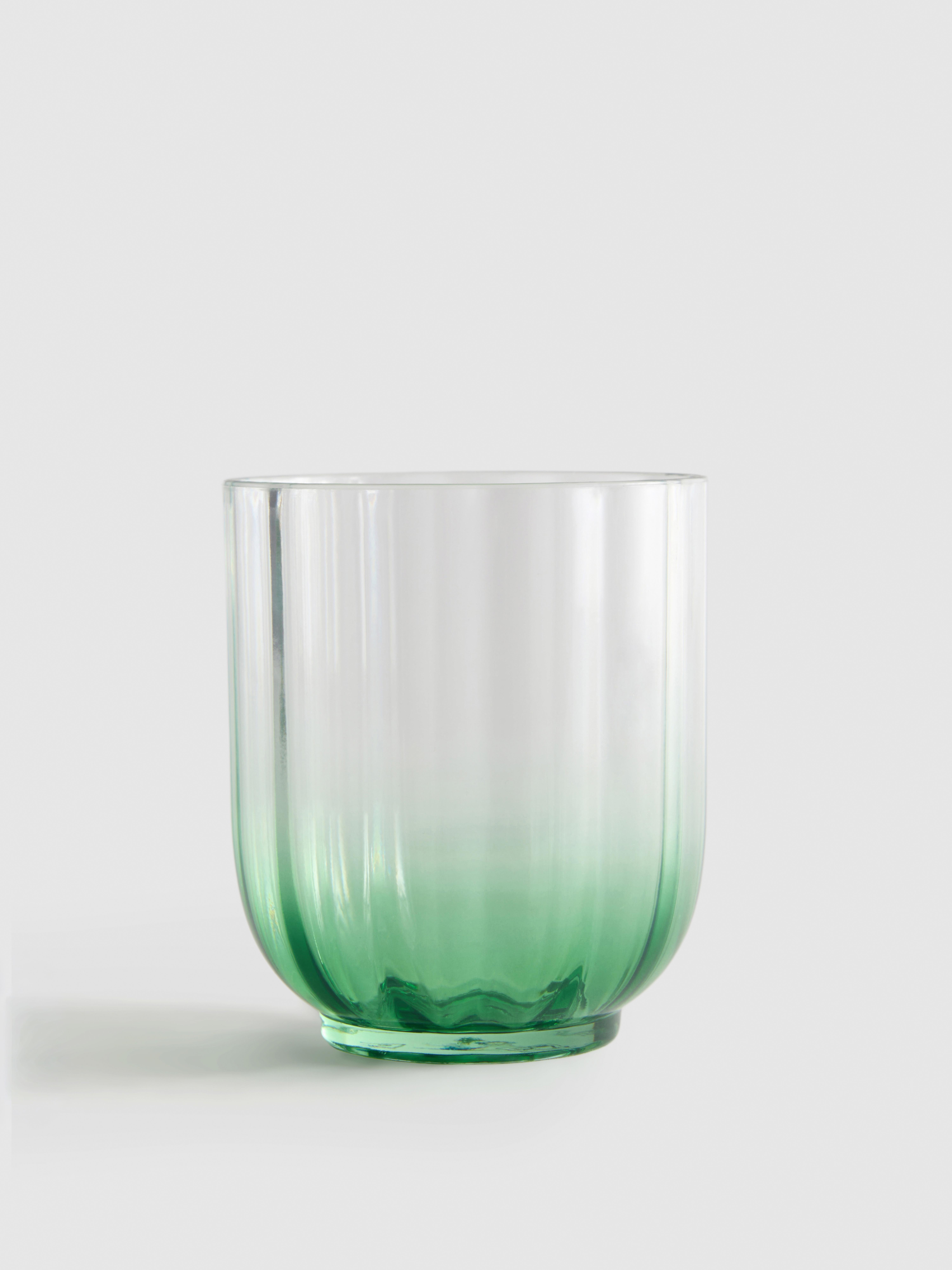 Vaso de plástico con degradado de color