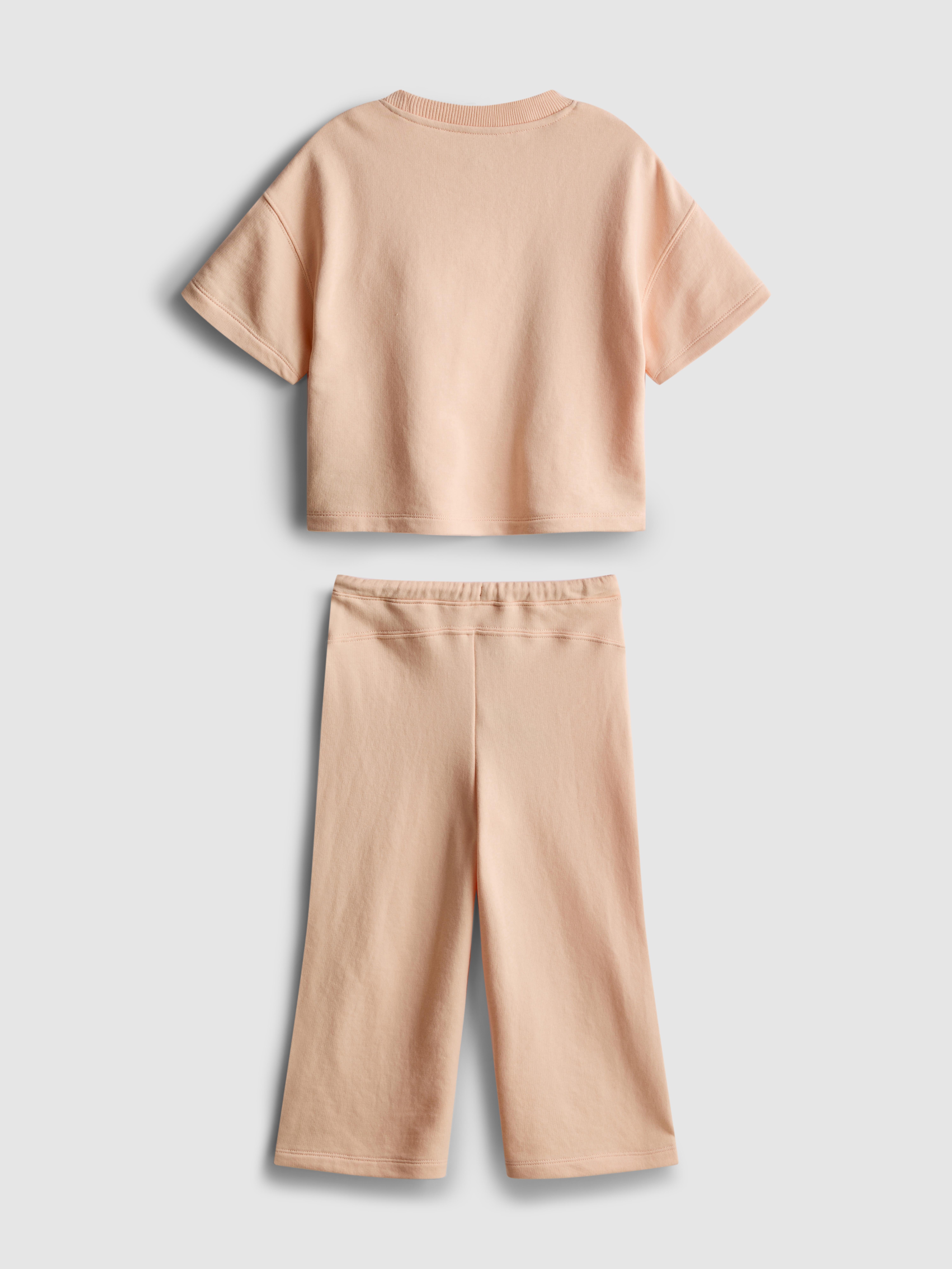 1,5-8 años | Set de camiseta cuadrada y joggers