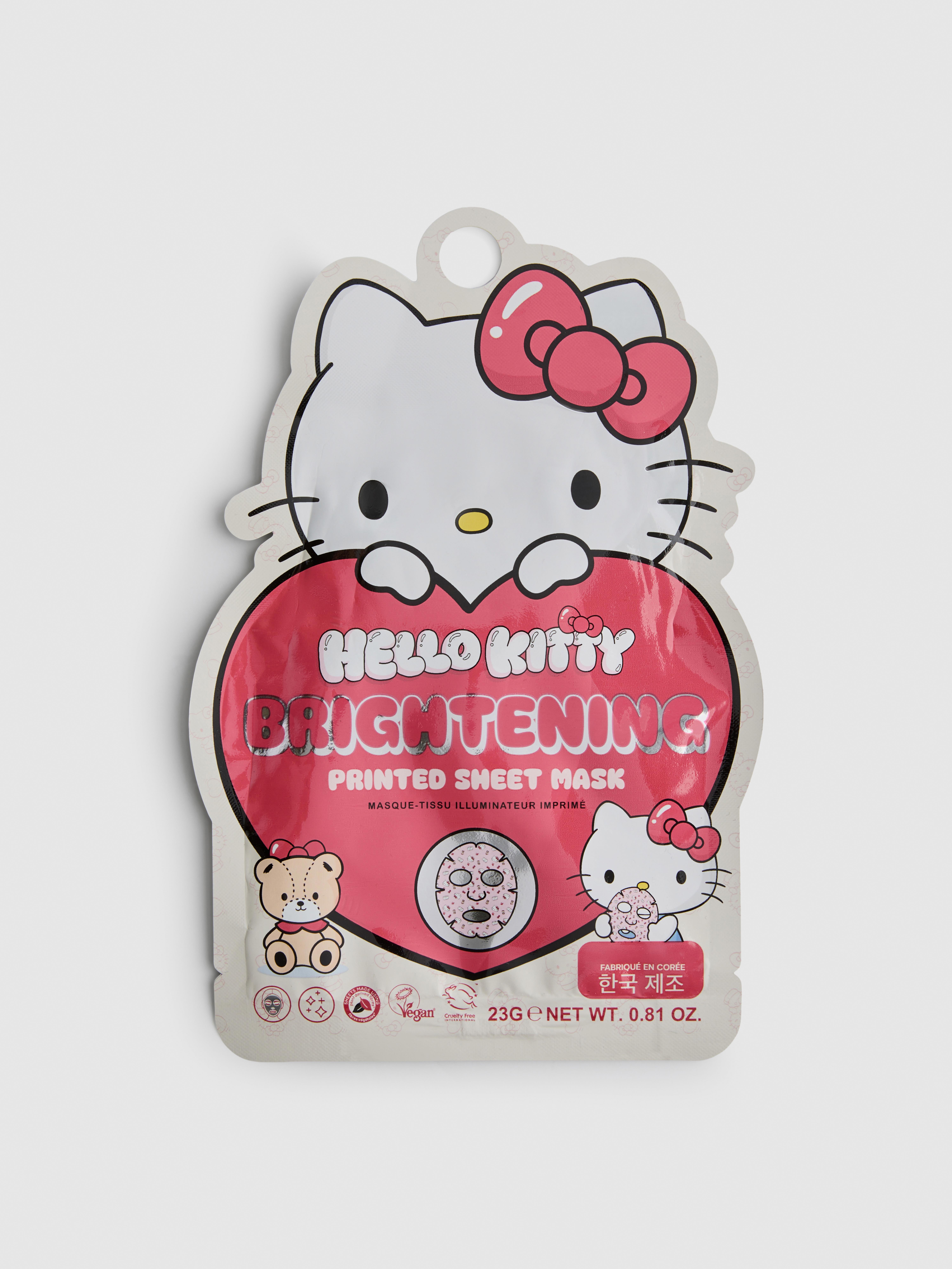 Maska iz blaga s potiskom Hello Kitty