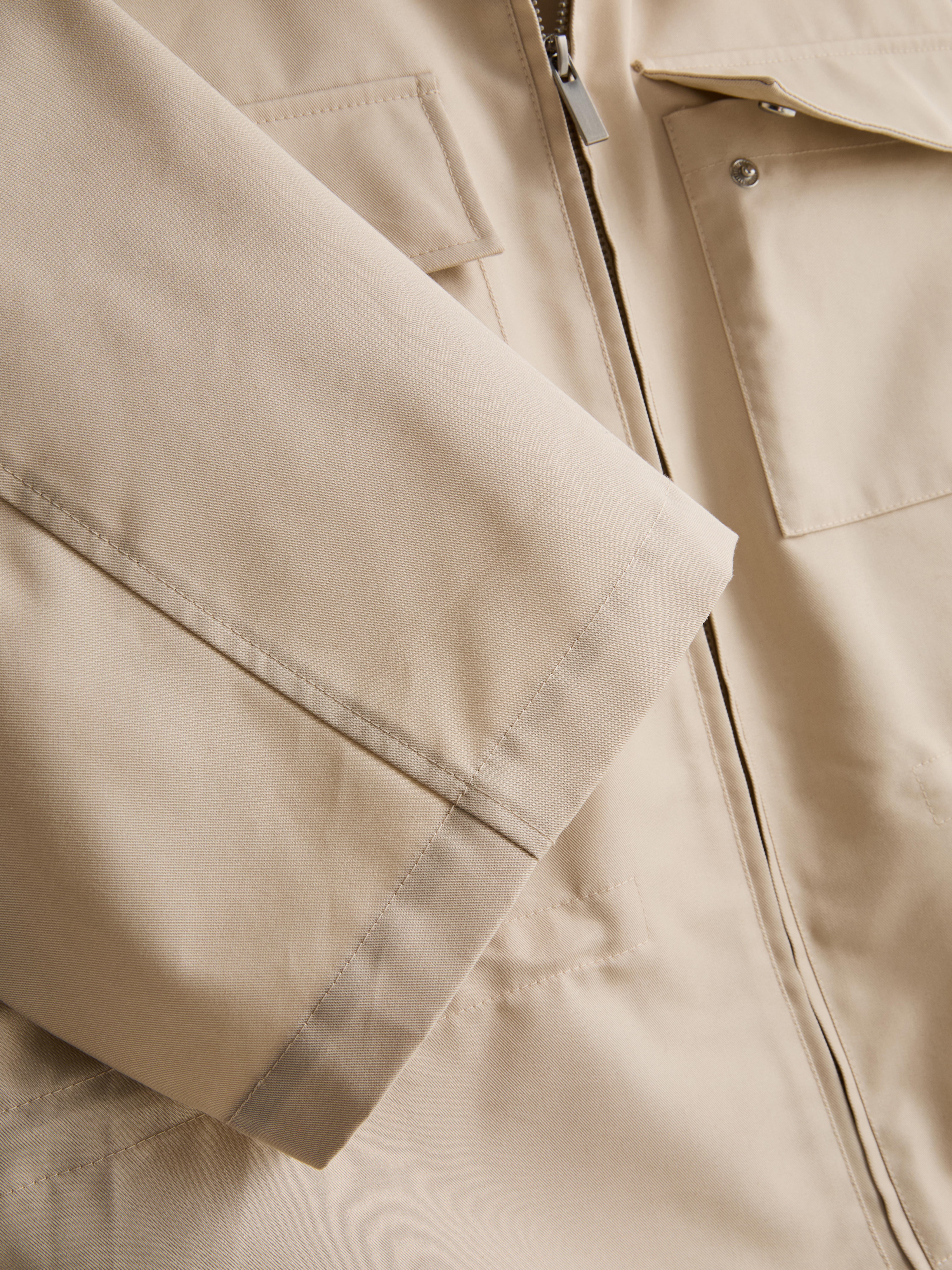 Short Sleeve Cinched Shacket